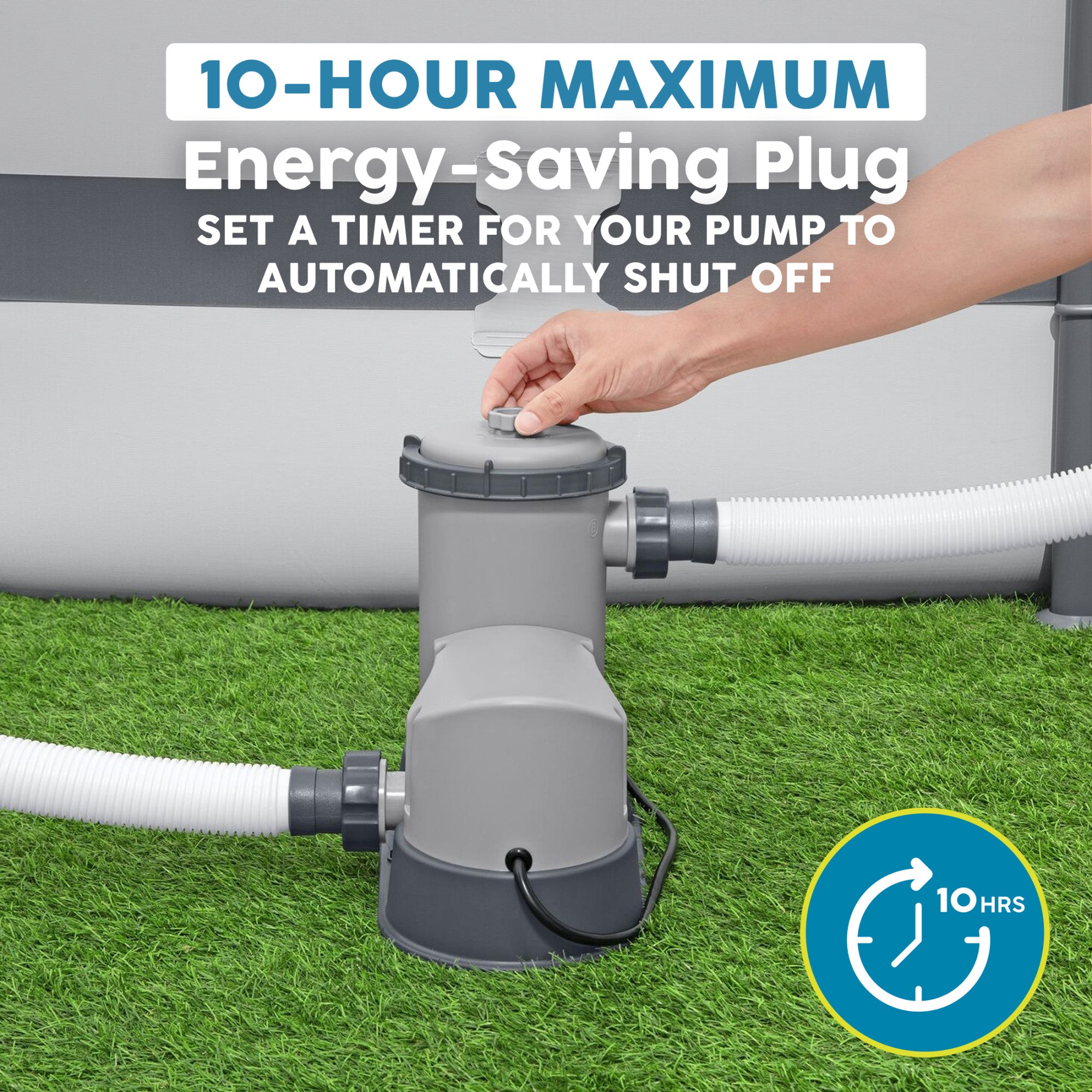 Bestway Flowclear 1,500 GPH 120V Above Ground Swimming Pool Filter Pump (Used) - VMInnovations
