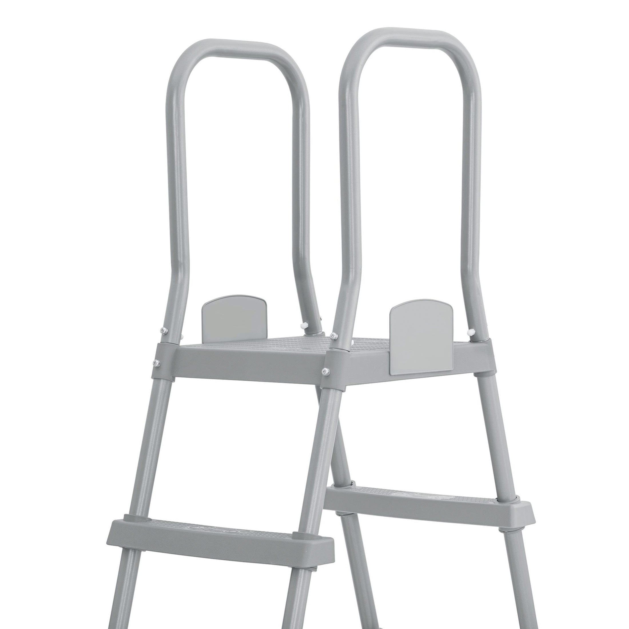 Bestway 52" Heavy Duty Metal A Frame Above Ground Pool Ladder (Open Box)
