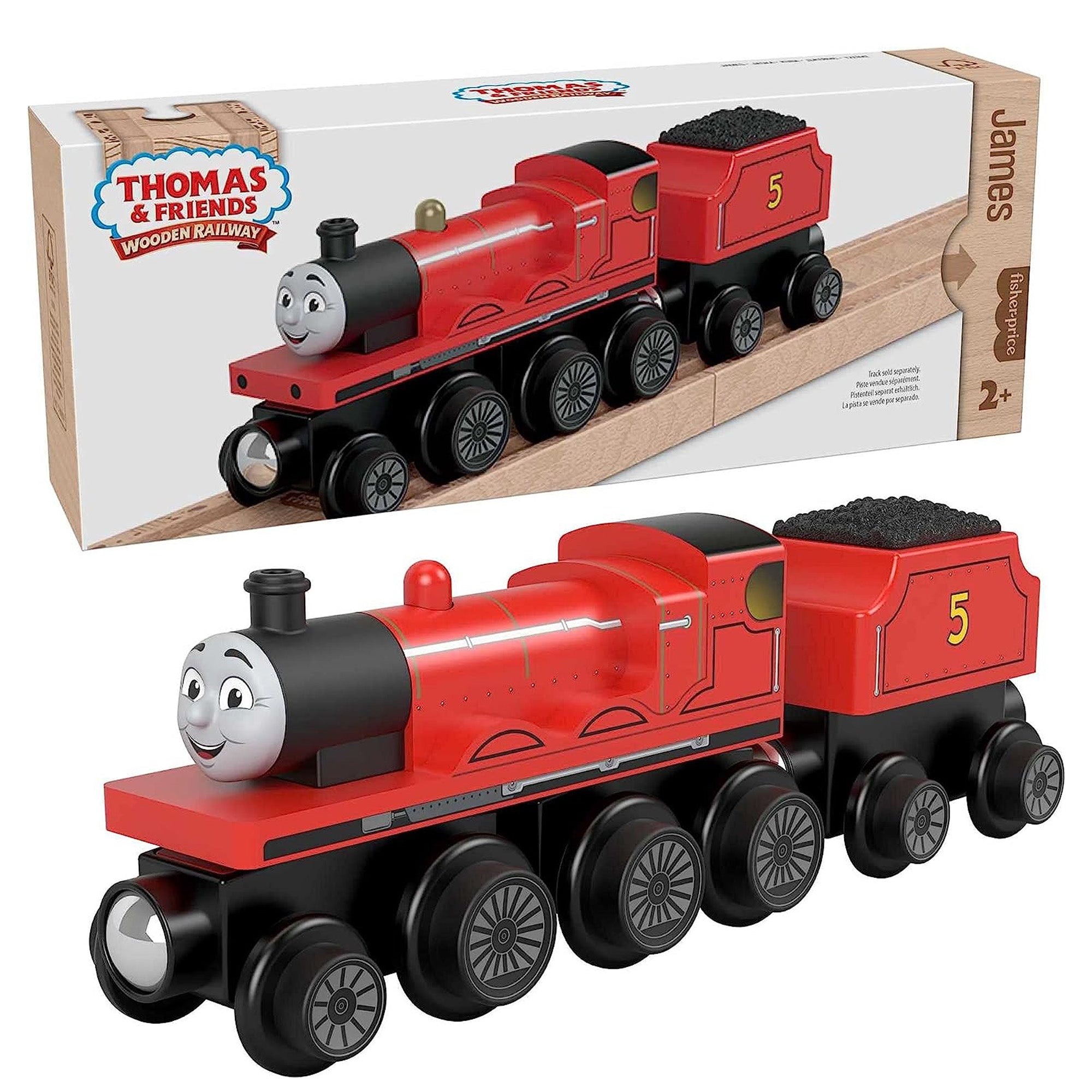 Thomas & Friends Wooden Railway Toy Train Engine & Coal Car For Kids (Used) - VMInnovations