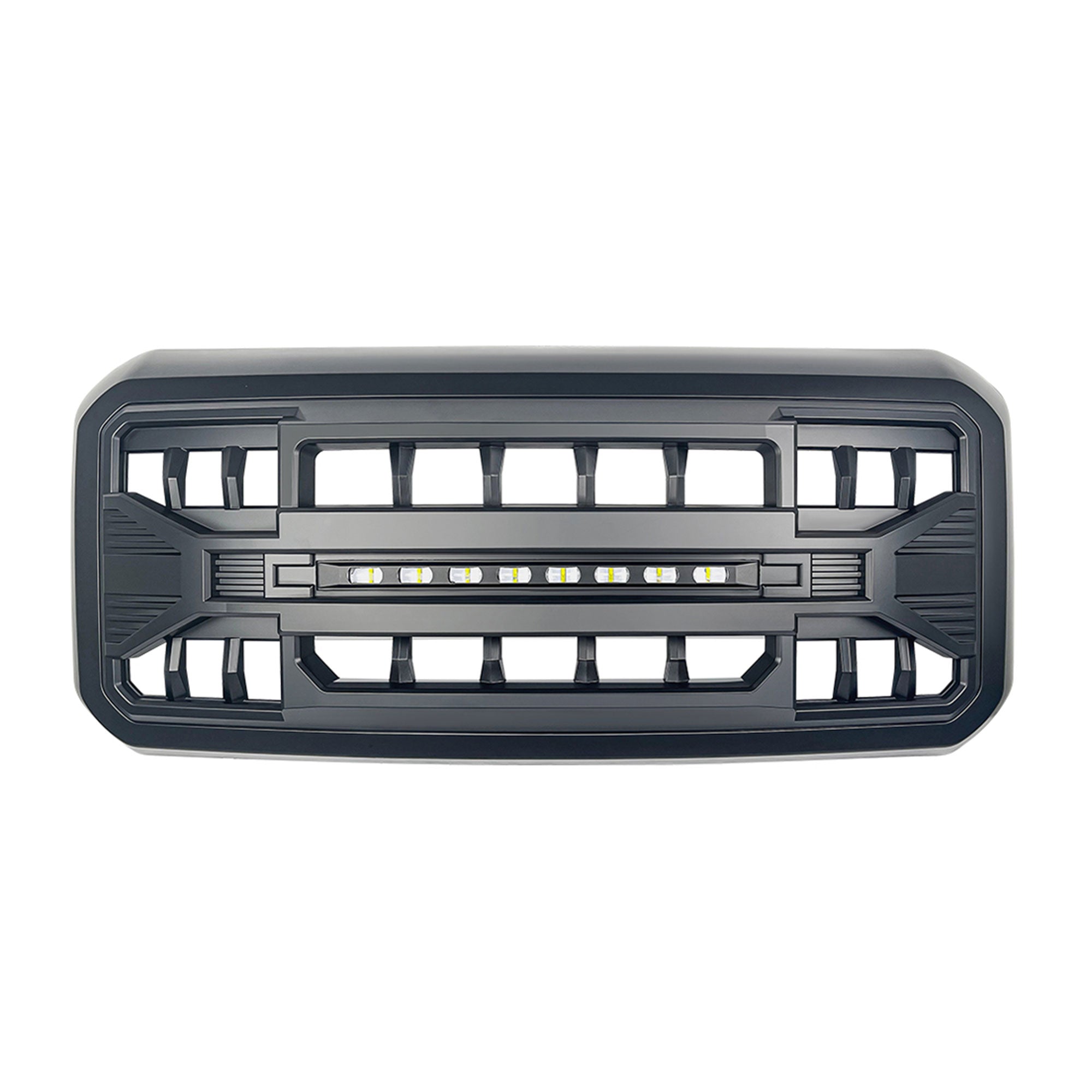 AMERICAN MODIFIED Armor Grille w/Off Road Lights for 11-16 Ford Super Duty(Used) - VMInnovations