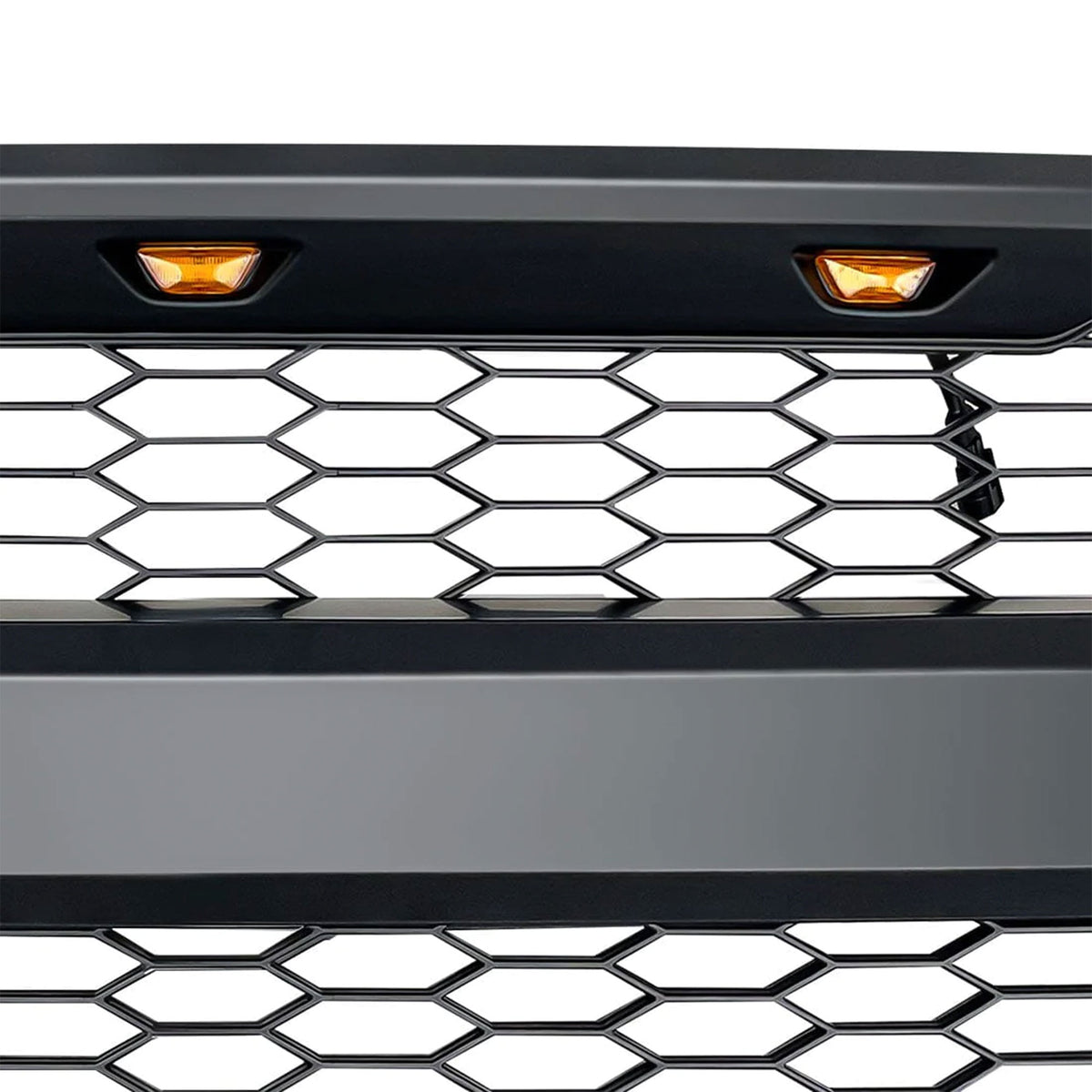 AMERICAN MODIFIED Raptor Style Mesh Grille w/Turn Lights for 2015-2017 Ford F150