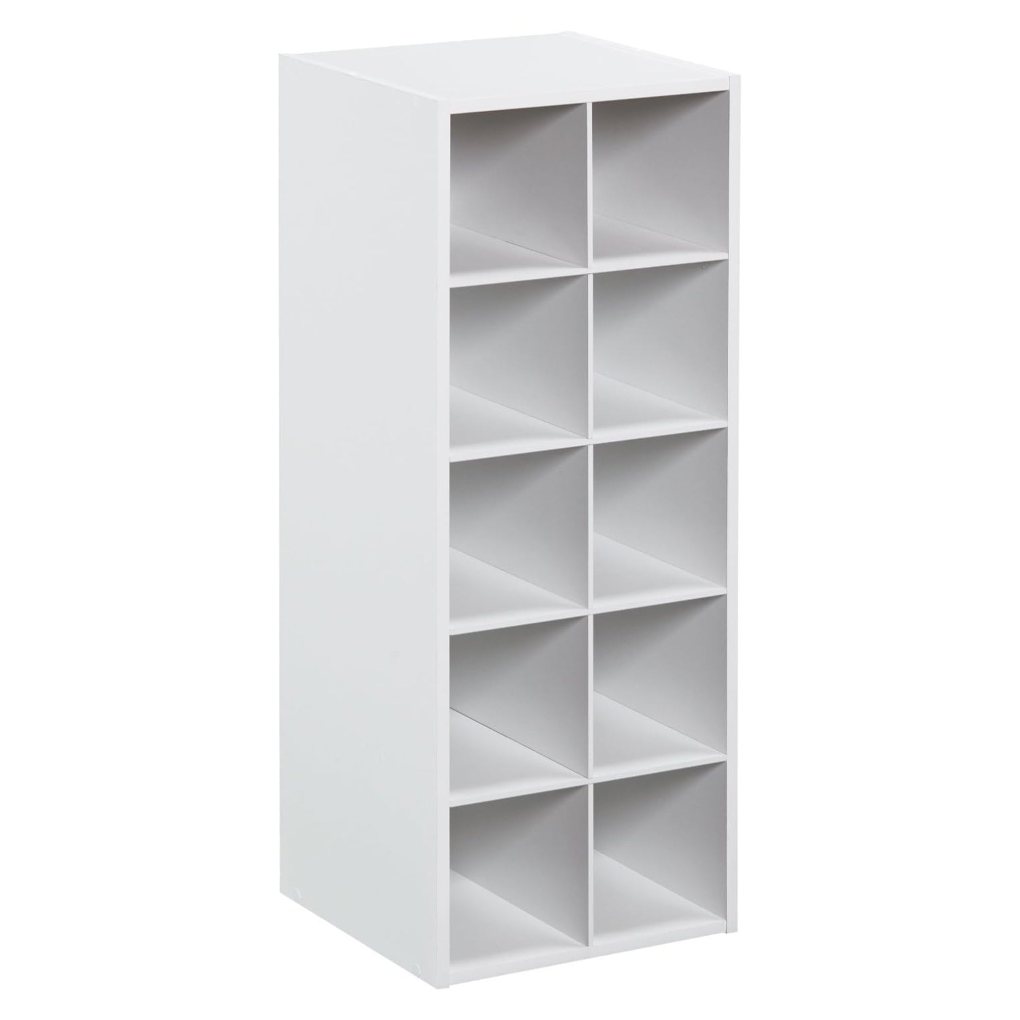 ClosetMaid 10 Cube Wooden Home or Office Storage Organize Unit, White(For Parts) - VMInnovations