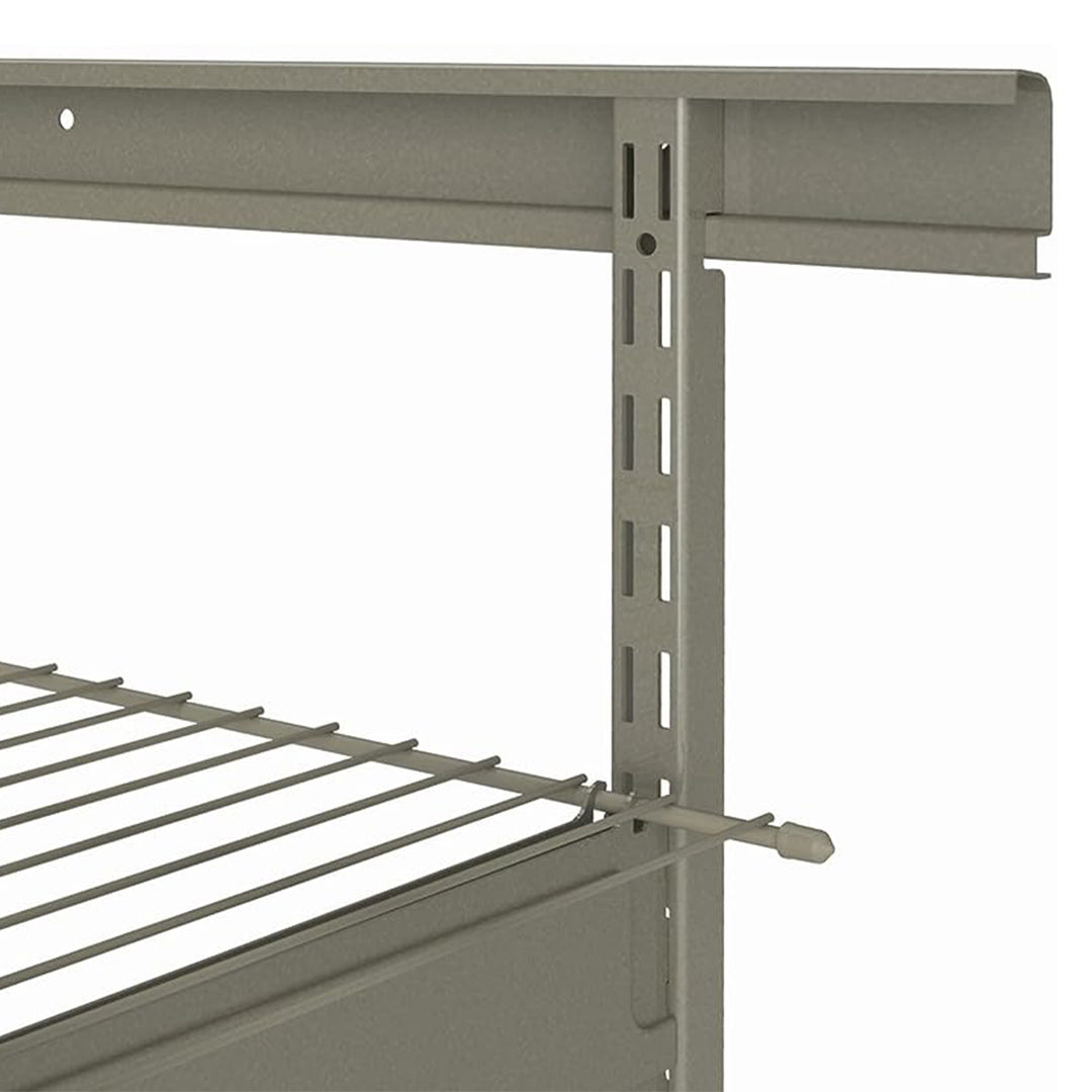 ClosetMaid ShelfTrack 80 Inch Hang Track Rail for Closets and Utility Rooms - VMInnovations