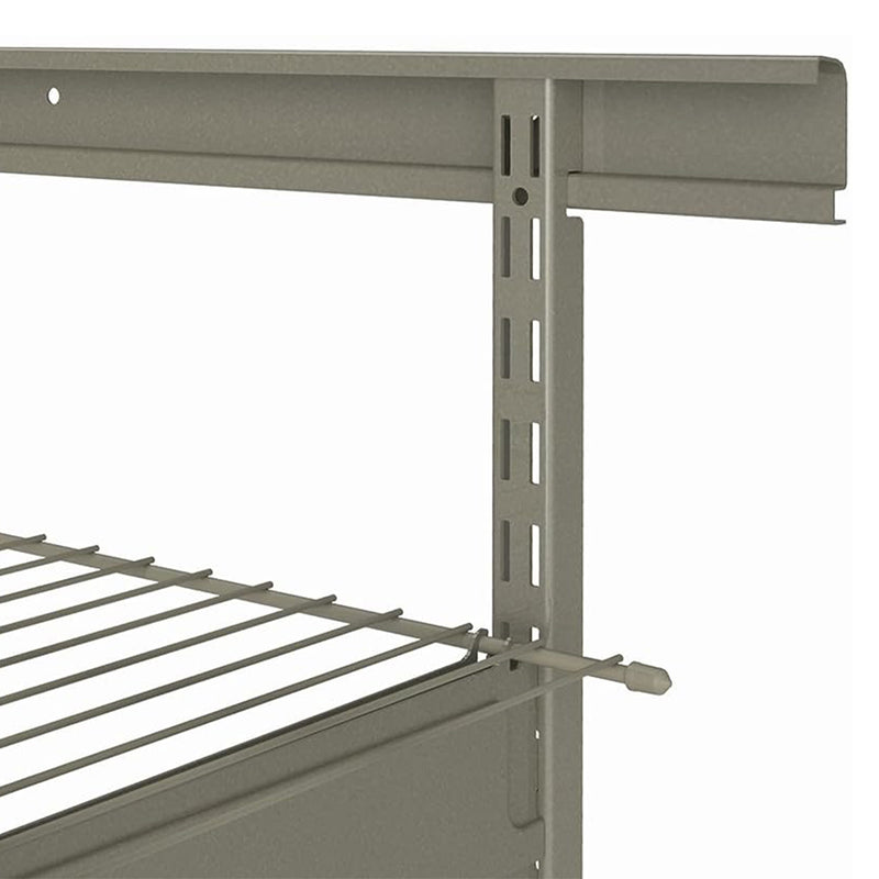 ClosetMaid ShelfTrack 80 Inch Hang Track Rail for Closets and Utility Rooms