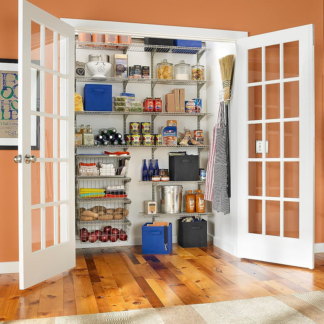 ClosetMaid ShelfTrack 80 Inch Hang Track Rail for Closets and Utility Rooms - VMInnovations