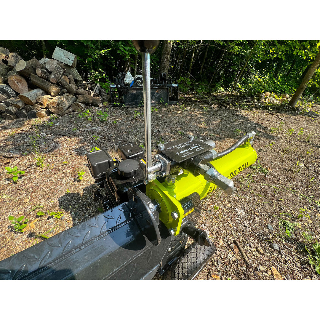 Timber Tuff Gas Powered 20 Ton Log Splitter, Machine for Cutting Firewood, 7 HP - VMInnovations