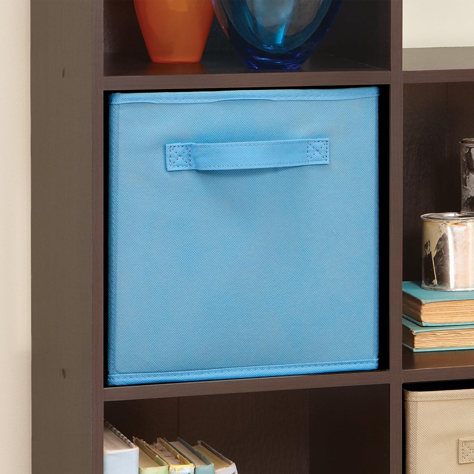 ClosetMaid Cubeicals Fabric Storage Drawer Organizer, Light Blue (Open Box) - VMInnovations