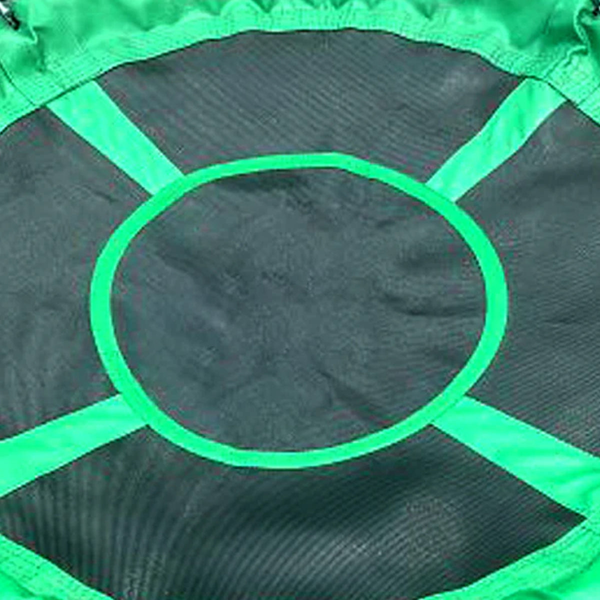 gobaplay FlyMax Saucer Tree Swing, 40" Round Outdoor Platform Saucer Seat, Green
