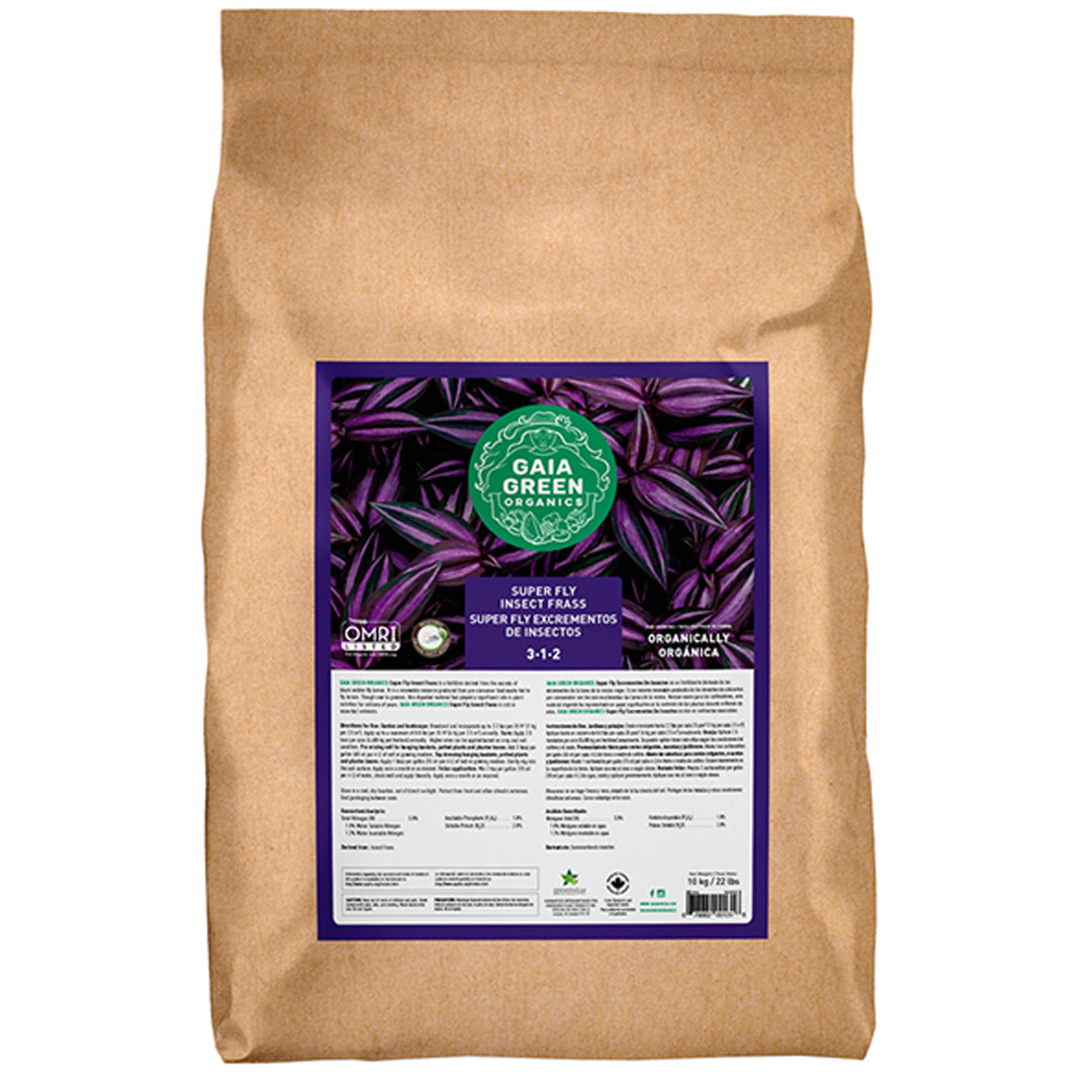 GAIA GREEN Organic 10 kg Super Fly Insect Frass Natural Soil Nutrient Fertilizer - VMInnovations