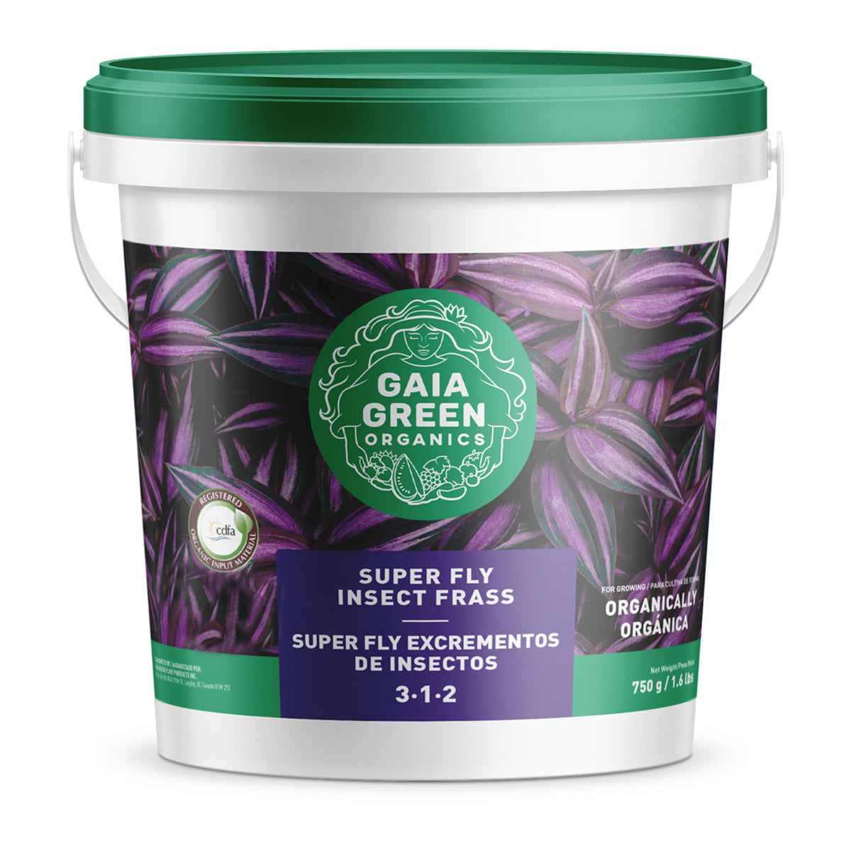 GAIA GREEN Organics 750 Grams Fly Insect Frass Natural Soil Nutrients (Open Box)