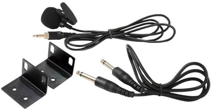 PYLE PDWM4400 Wireless 4-Mic VHF Rack Mount Lavalier Headset Microphone System
