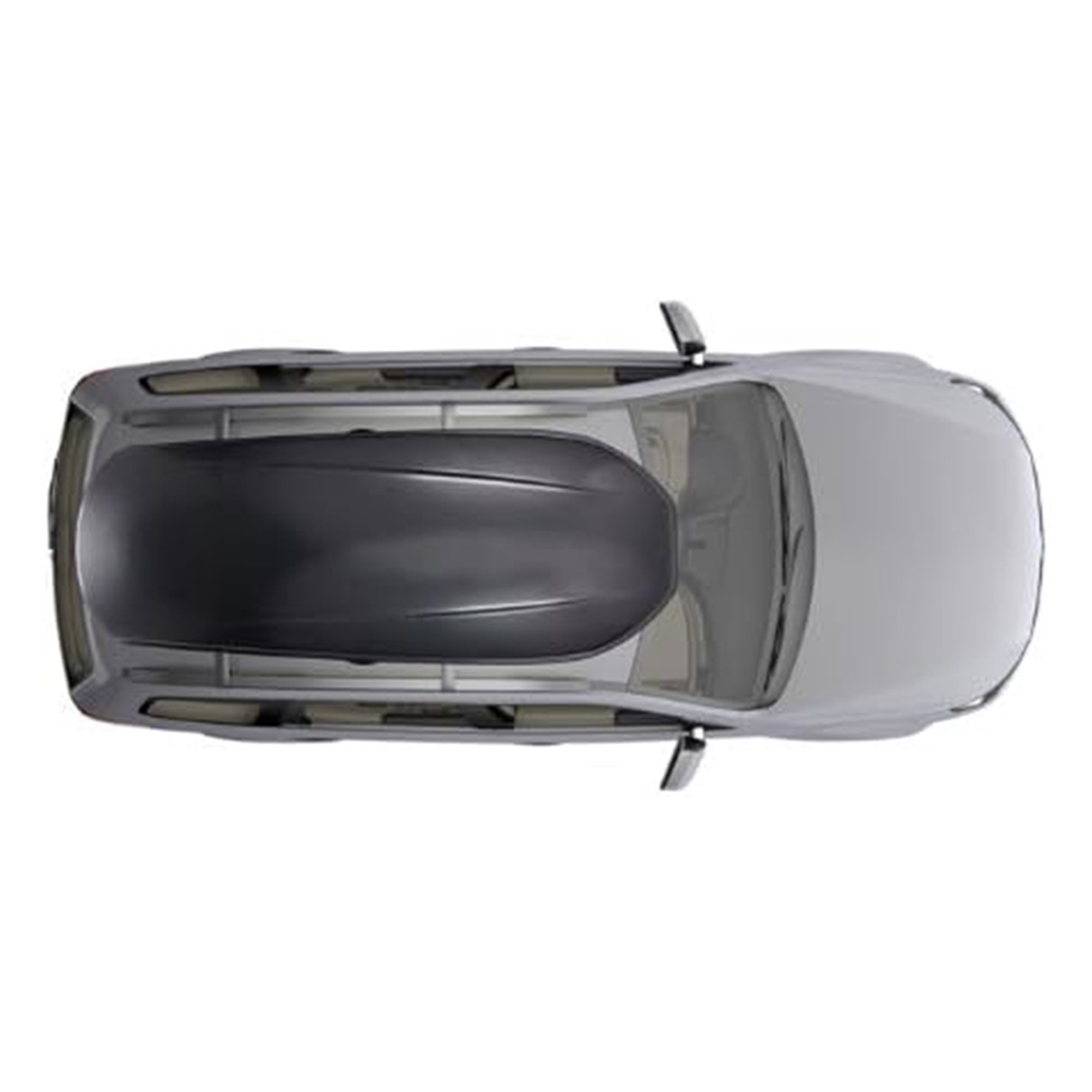 Yakima Carbonite 12 Cubic Ft Vehicle Rooftop Cargo Carrier Box, Black (Open Box)