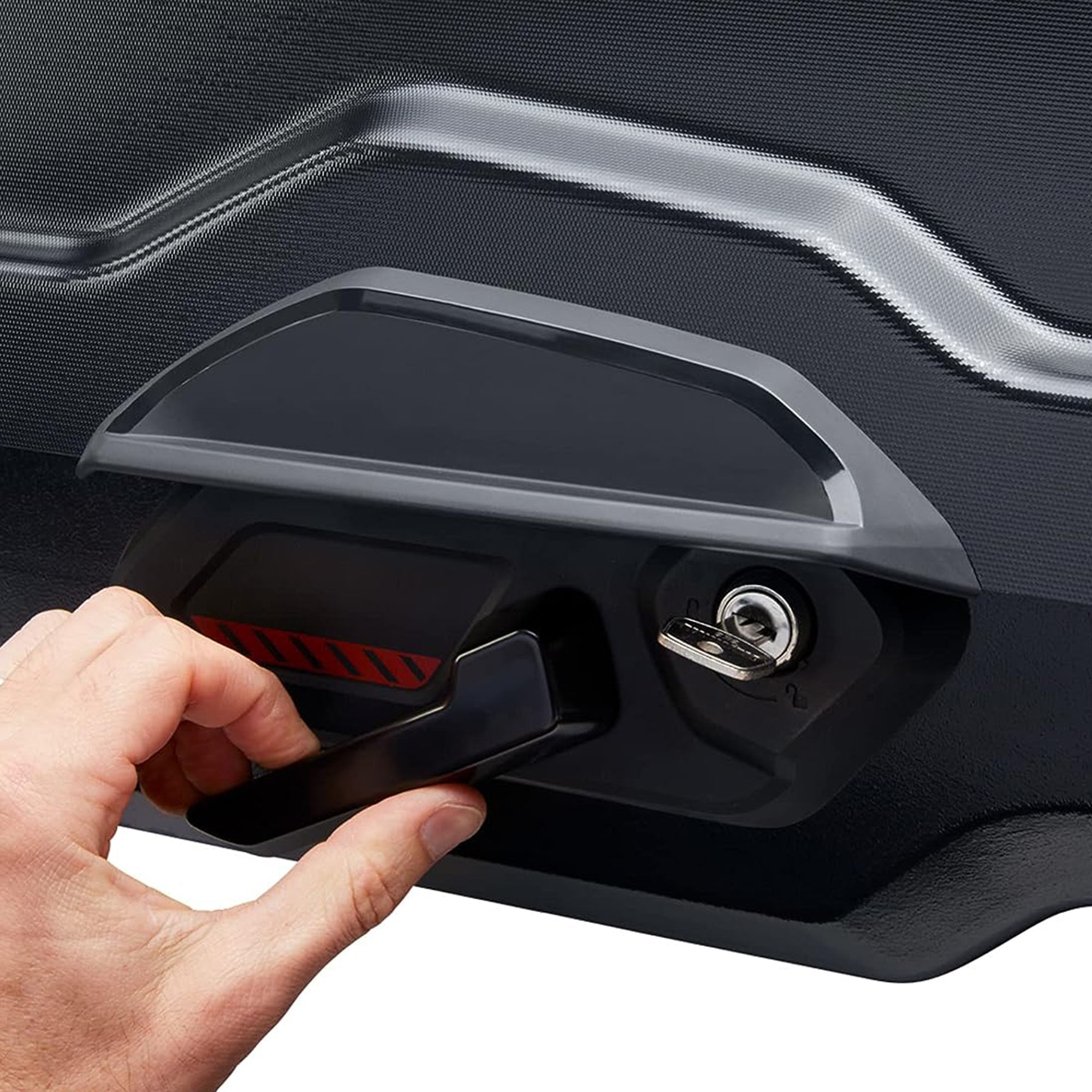 Yakima CBX 18 Roof Top Cargo Hard Carrier Box, Fits StreamLine Crossbar, Black - VMInnovations
