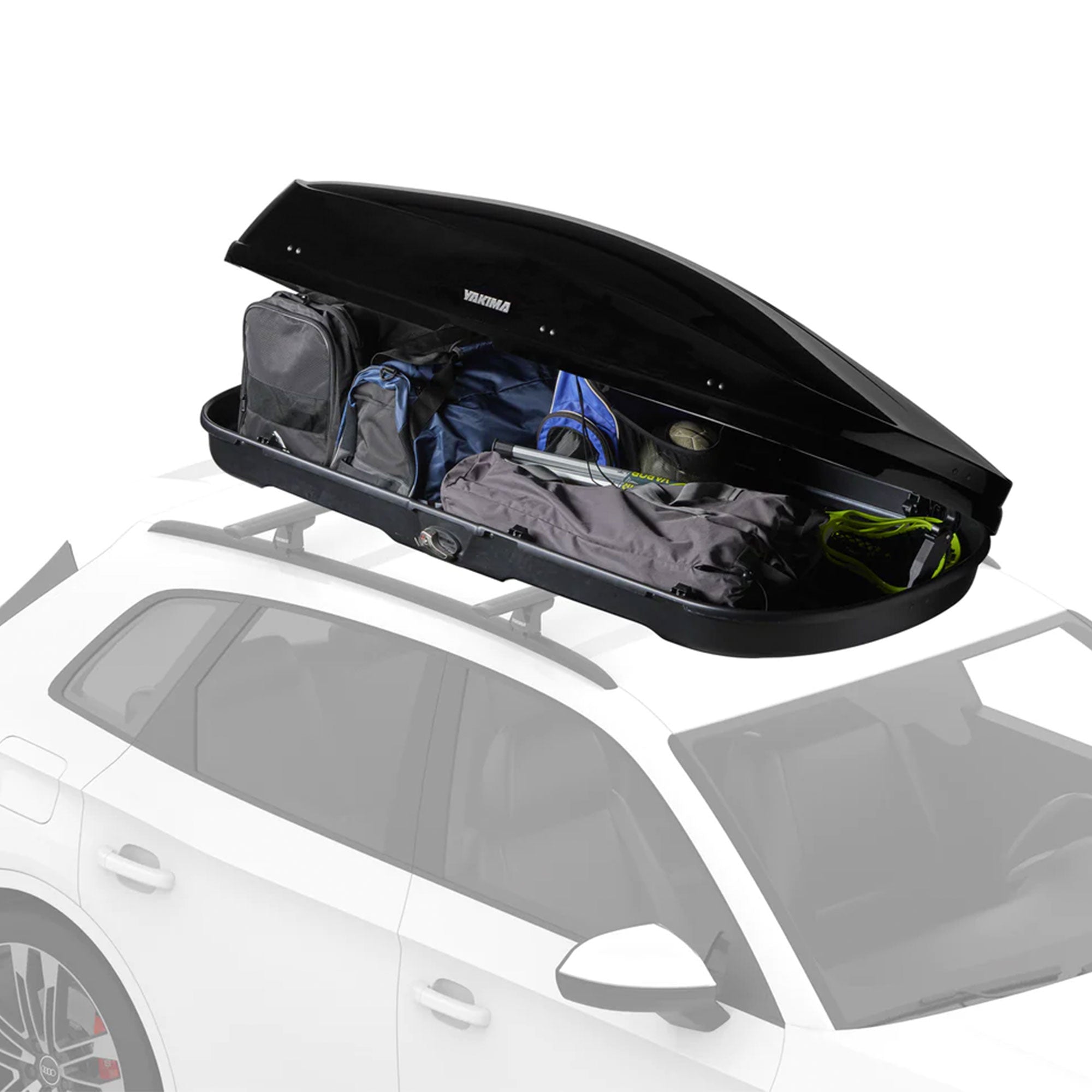 Yakima GrandTour 18 Low Profile Cargo Box, Fits StreamLine Crossbars, Black - VMInnovations
