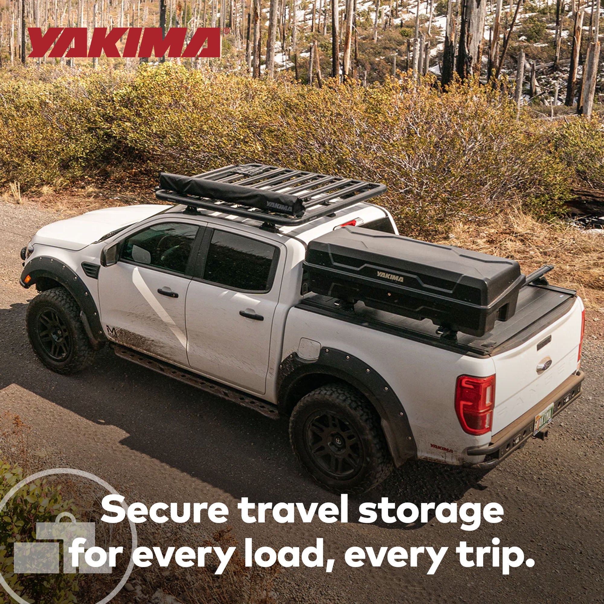 Yakima 10 Cubic ft. Vehicle Cargo Box w/Universal Mounting Hardware (For Parts) - VMInnovations