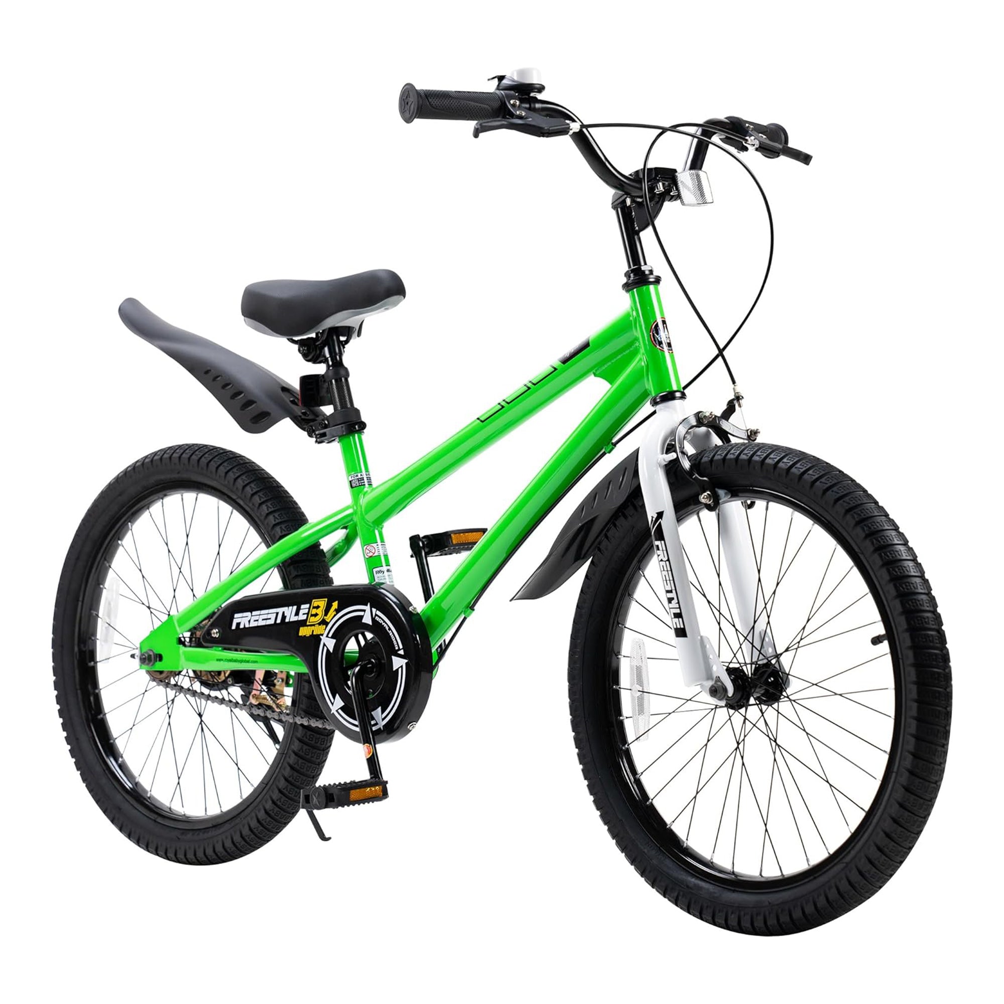 RoyalBaby Freestyle Kids 20 Inch Bike with Kickstand, Bell and Reflectors (Used) - VMInnovations
