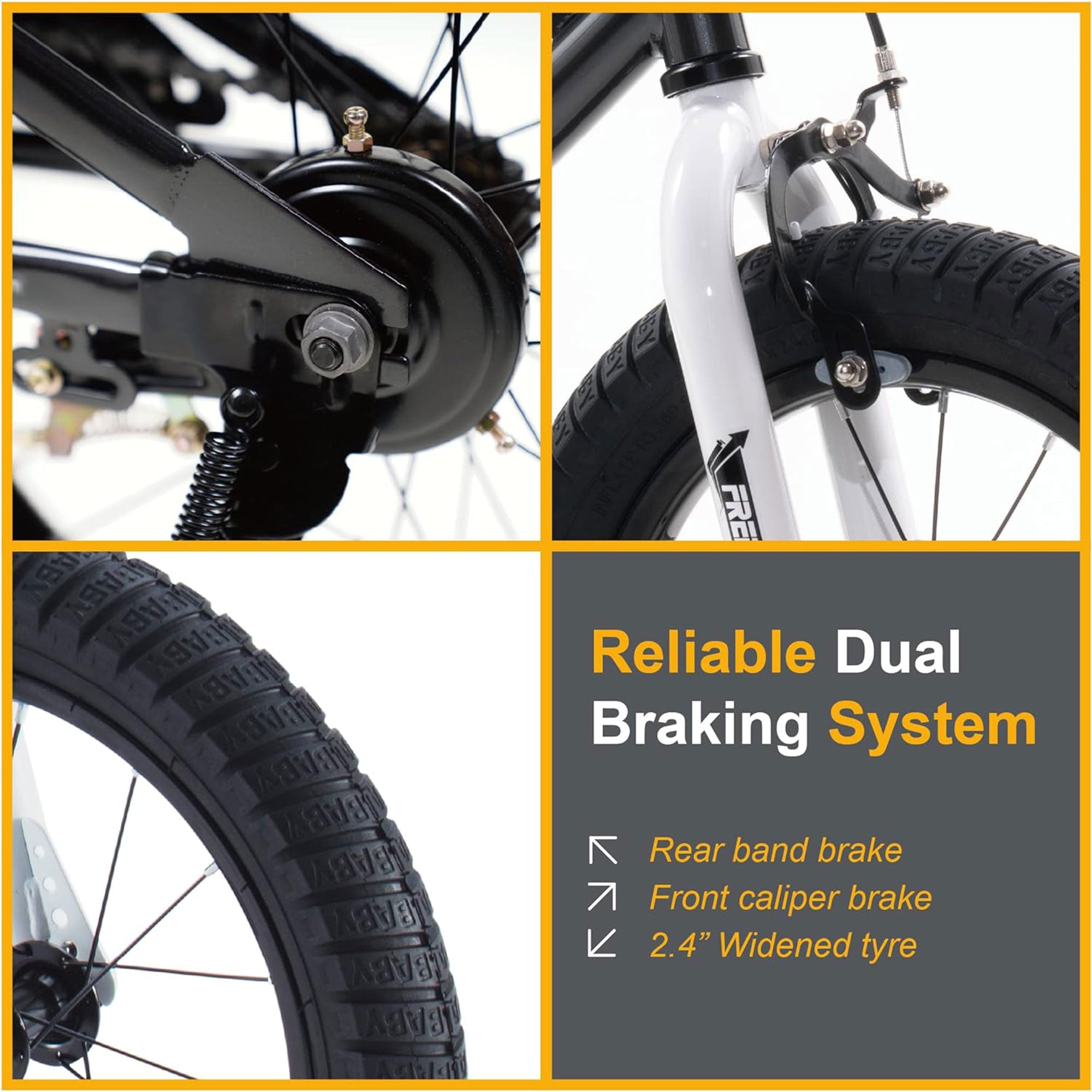 RoyalBaby Freestyle 20" Bicycle with Kickstand and Water Bottle, Black (Used) - VMInnovations