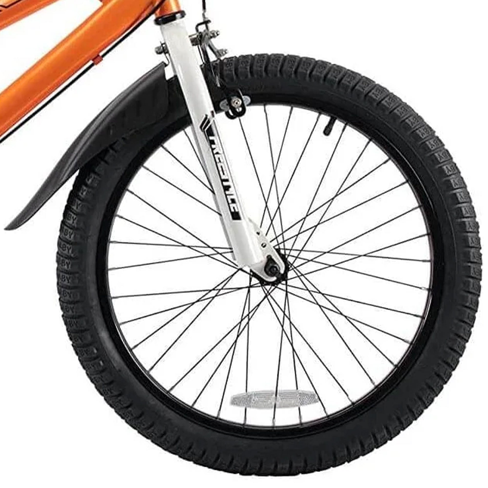 RoyalBaby Freestyle 20 Inch Kids Bicycle with Kickstand and Water Bottle, Orange - VMInnovations