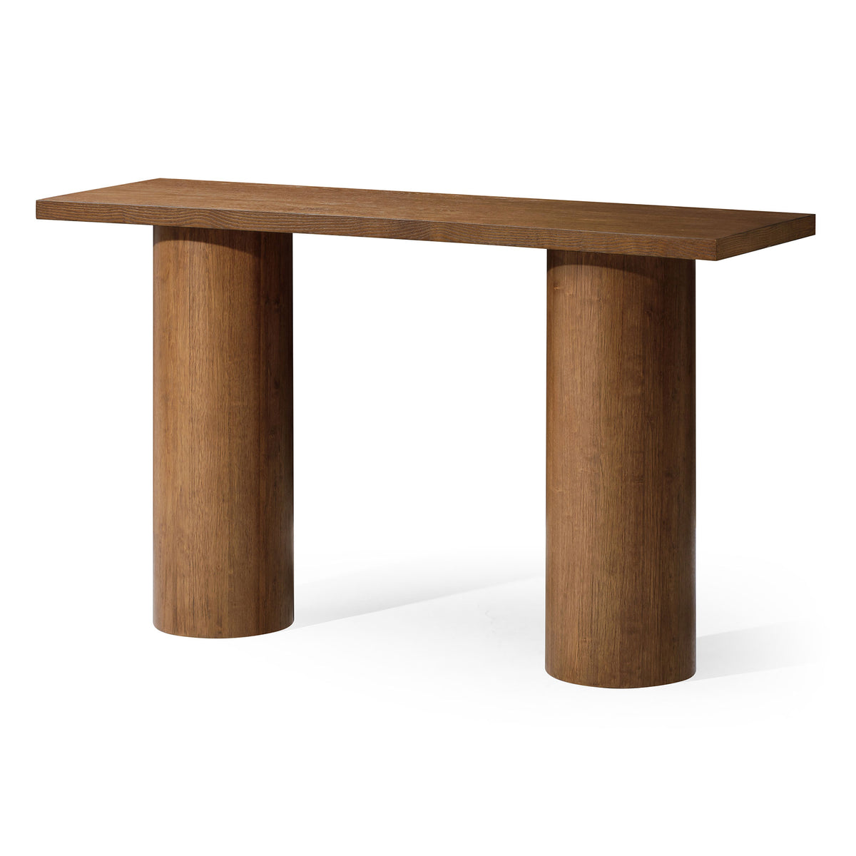 Maven Lane Lana Wooden Console Table in Refined Brown Finish (For Parts)
