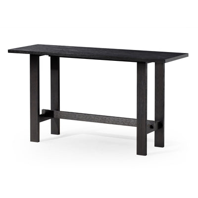 Maven Lane Hera Modern Wooden Console Table in Weathered Black Finish