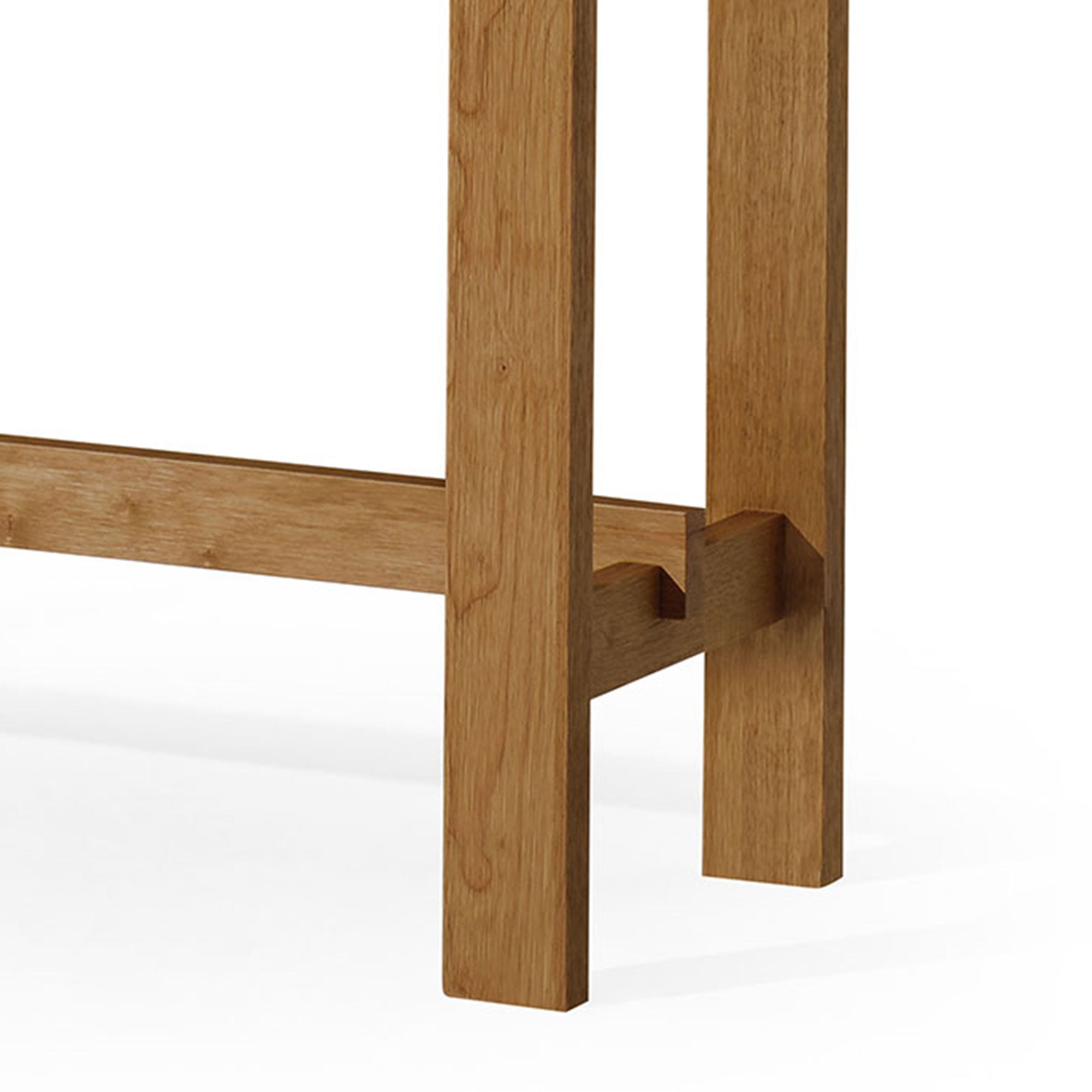 Maven Lane Hera Modern Wooden Console Table in Weathered Natural Finish - VMInnovations
