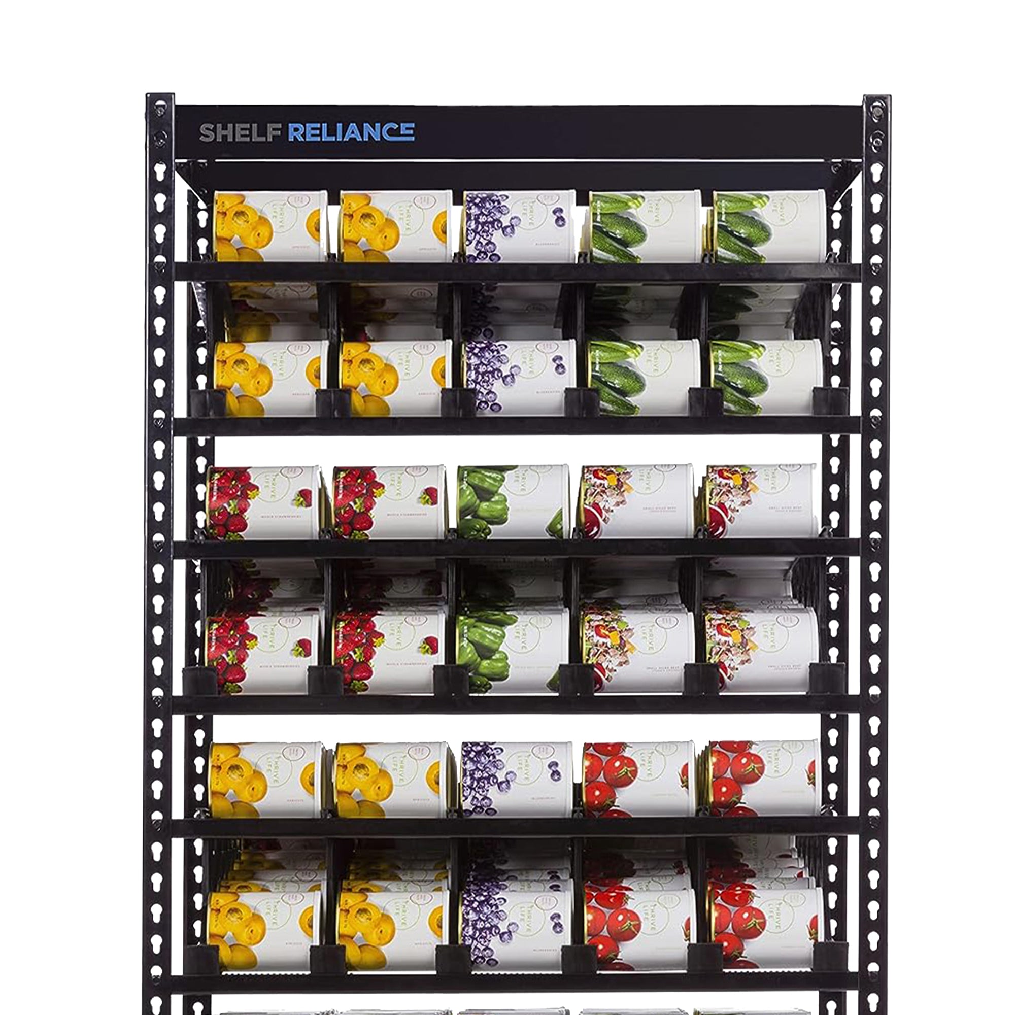 Shelf Reliance Maximizer Medium Pantry Can Organizer Supports Up To 375 Cans - VMInnovations