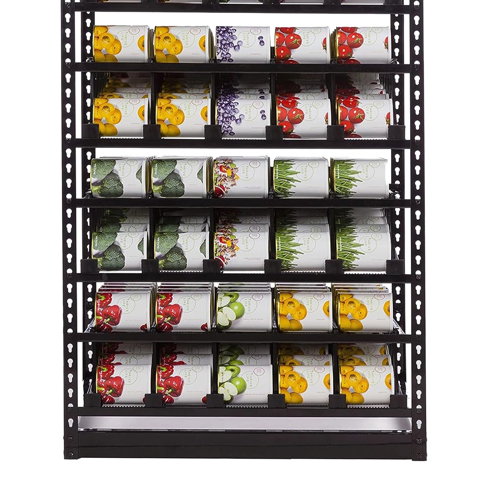 Shelf Reliance Maximizer Medium Pantry Can Organizer Supports Up To 375 Cans - VMInnovations
