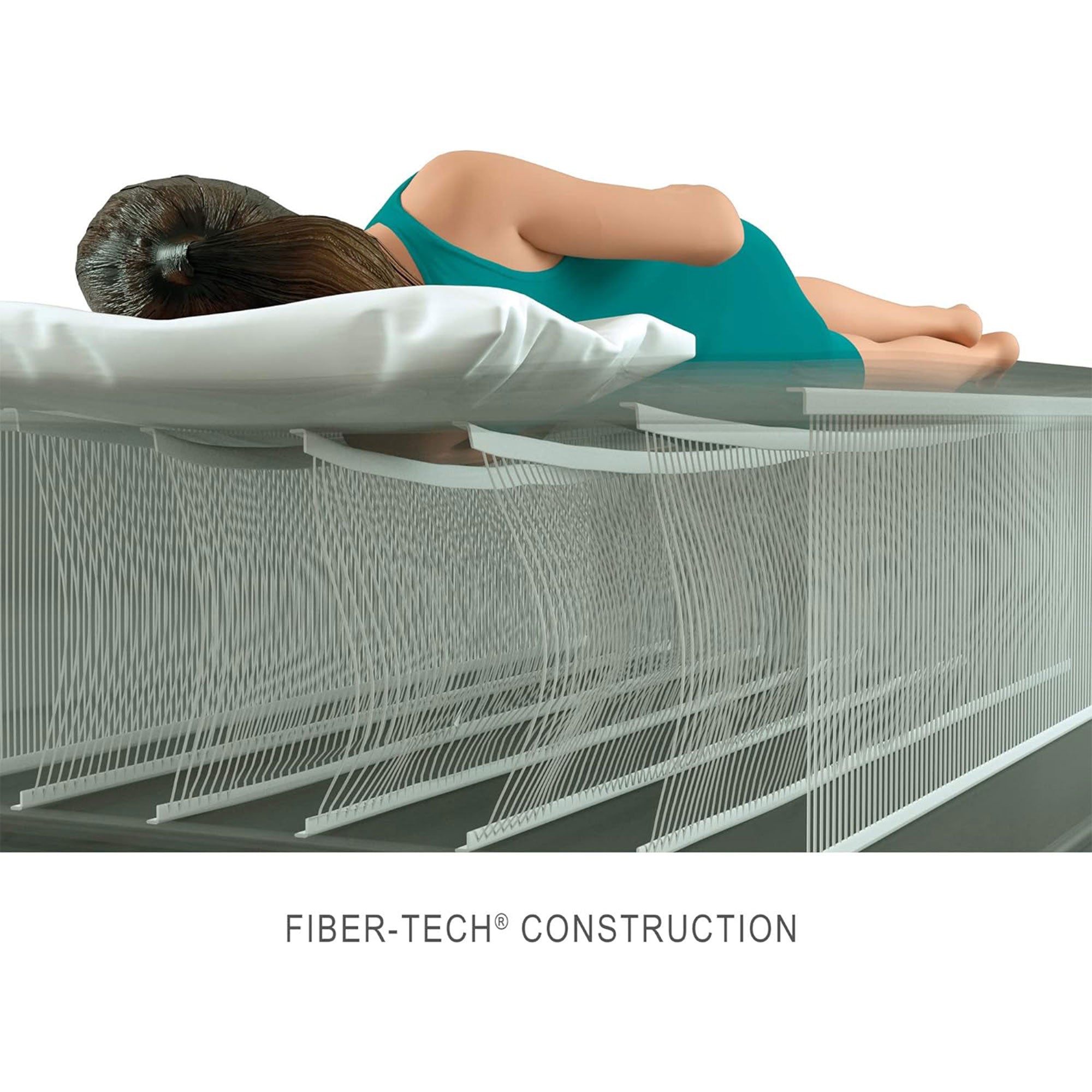 Intex Luxury Air Mattress w/Fiber Tech & Built In Electric Pump(Open Box) - VMInnovations