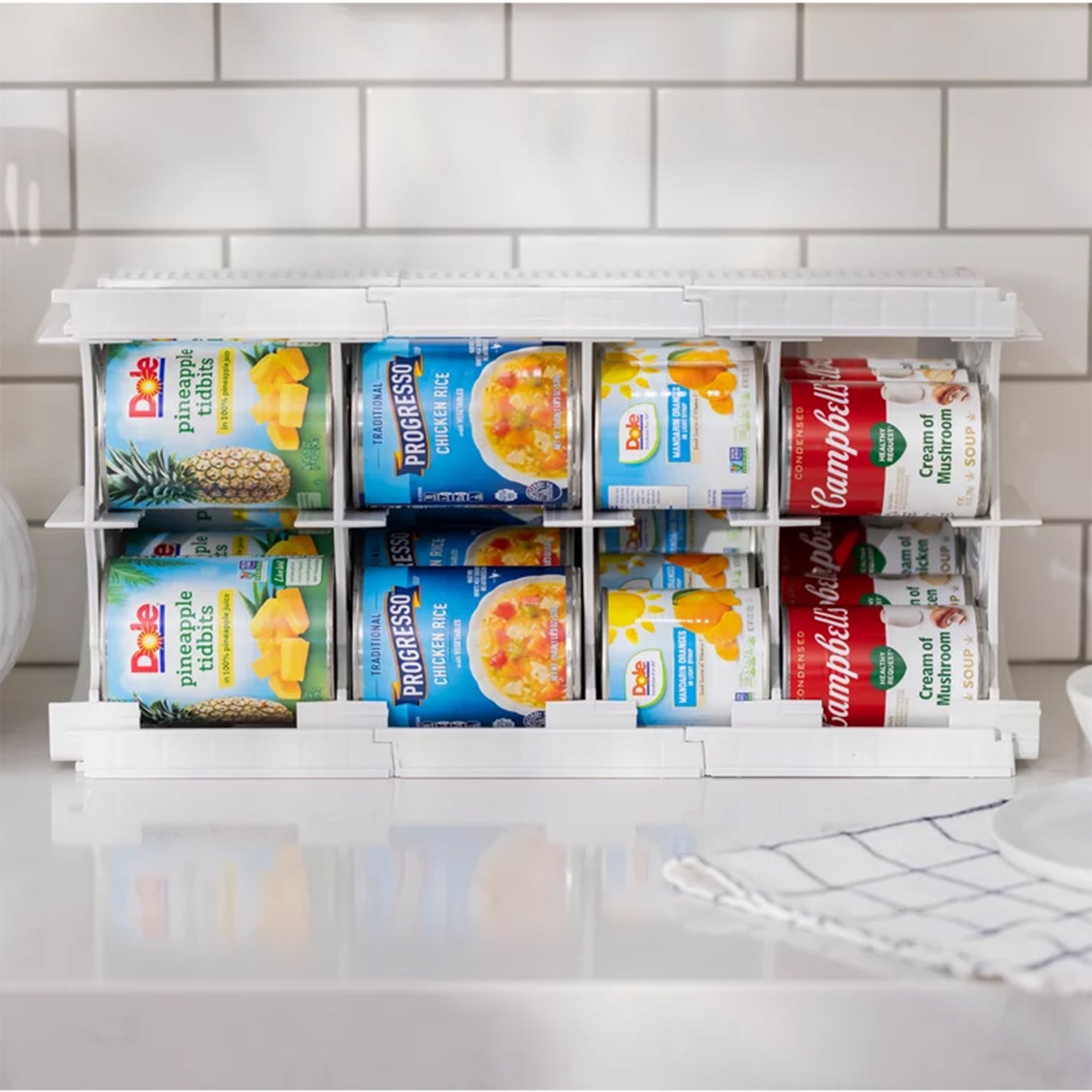 Shelf Reliance Cansolidator 20 Can Canned Food & Soda Storage, USA Made (2 Pack) - VMInnovations