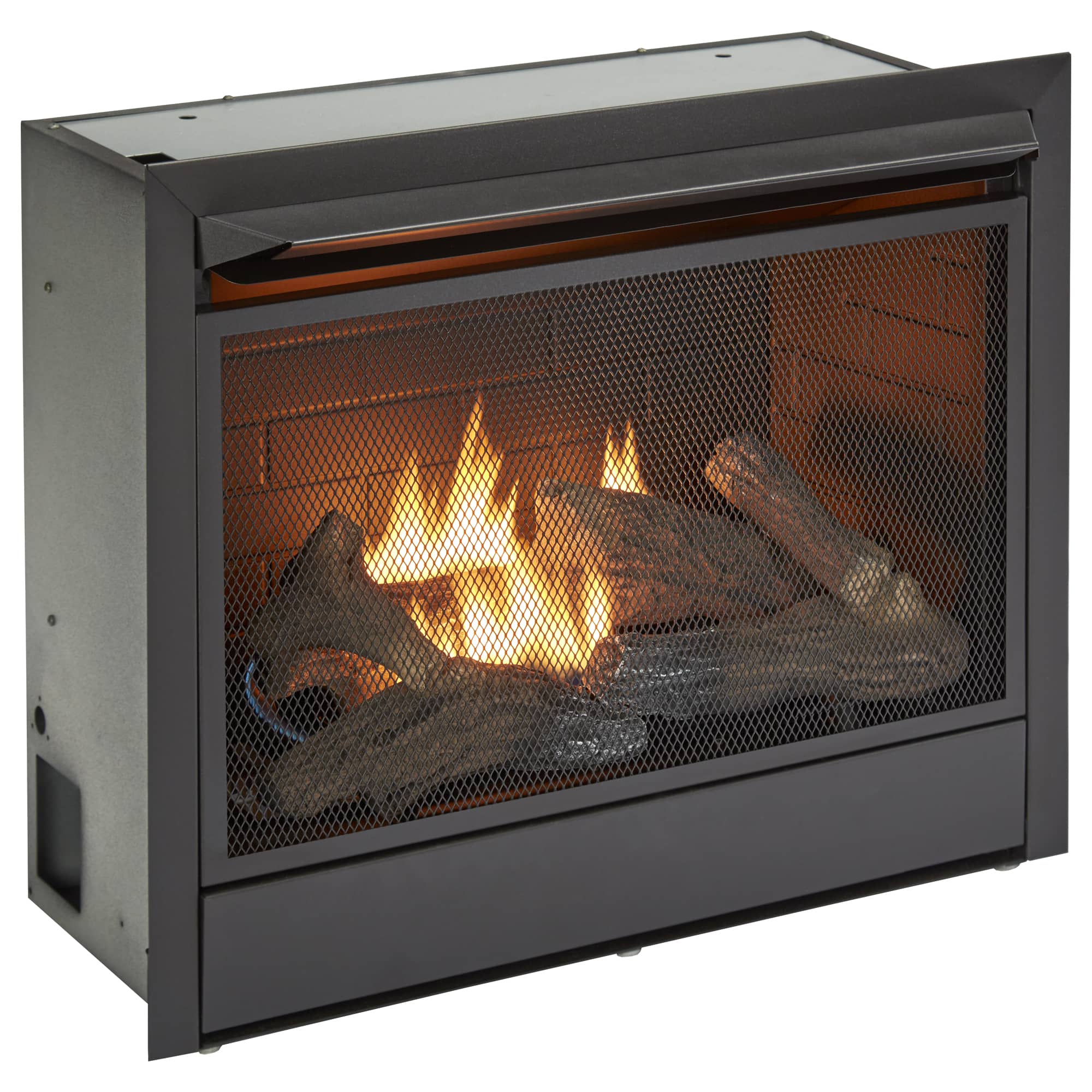 Duluth Forge 26,000 BTU Fuel Ventless Gas Fireplace w/Remote Control (For Parts) - VMInnovations