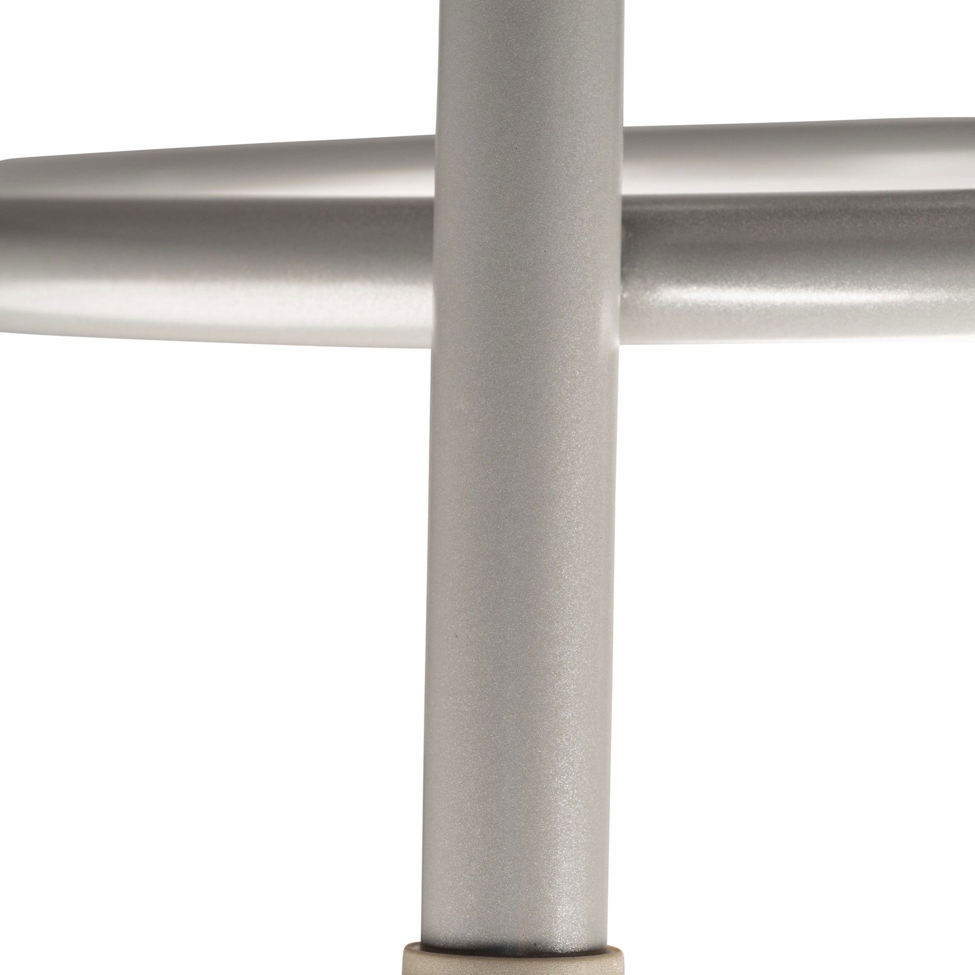 National Public Seating 6400 Series 18" Steel Stool Supports 300lb, Grey (Used) - VMInnovations