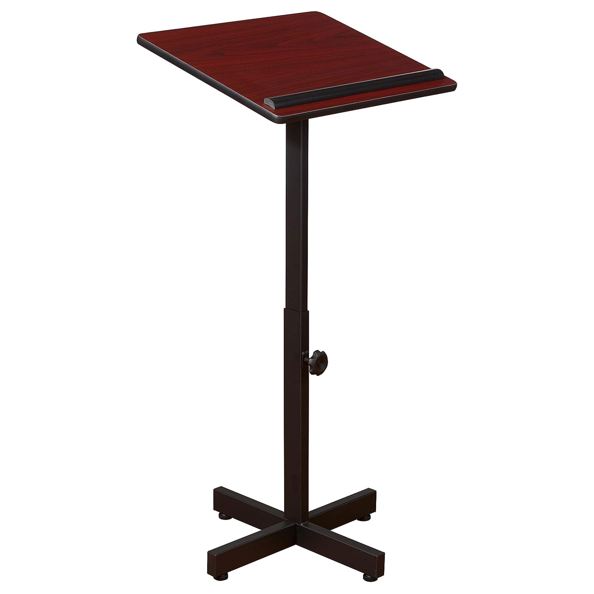Oklahoma Sound Portable Presentation Series Adjustable Stand, Mahogany (Used) - VMInnovations