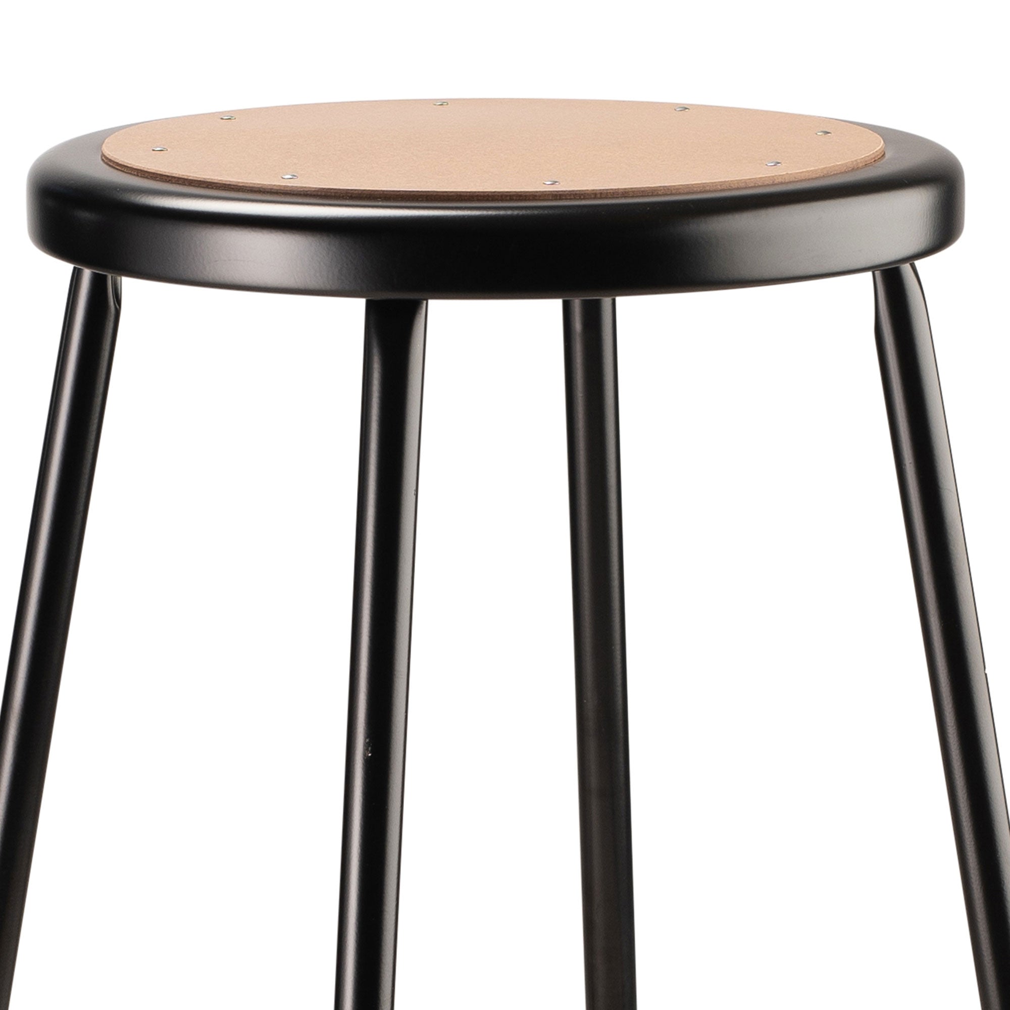 National Public Seating 6200 Series Heavy Duty 32.5" Adjustable Stool, Black - VMInnovations