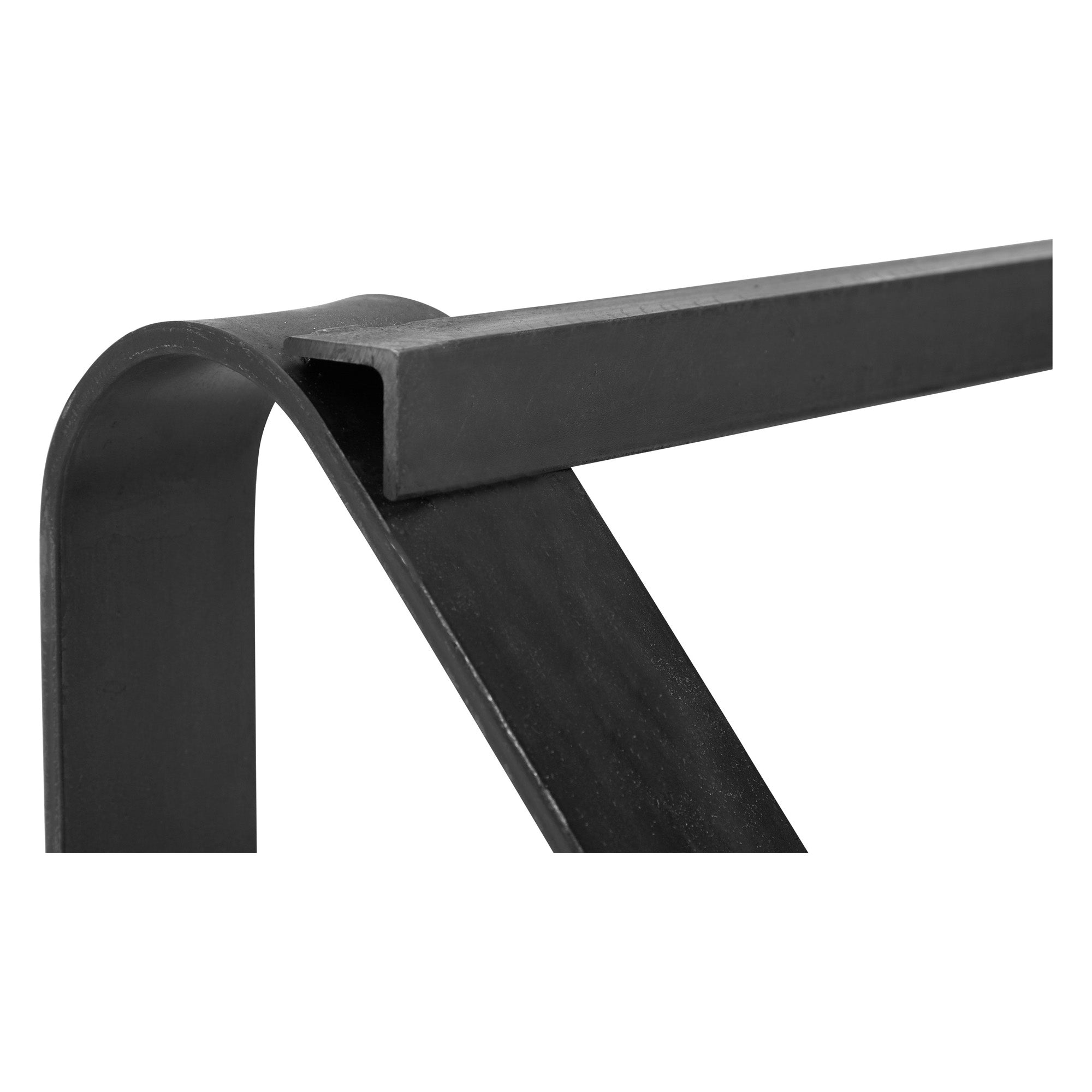 NPS Powder Coated Steel Stackable Chair Dolly for 40 8500 Series Chairs, Black - VMInnovations