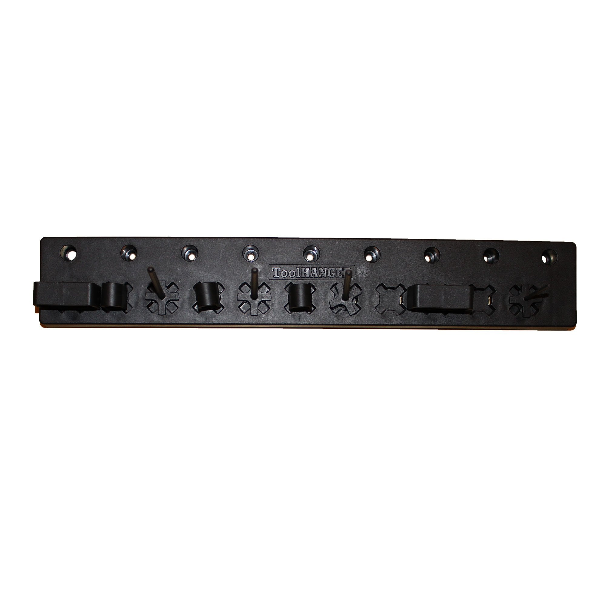 Grillight 1400801 Wall Mounted Grill Utensil & Kitchen Tool Hanger Rack, Black