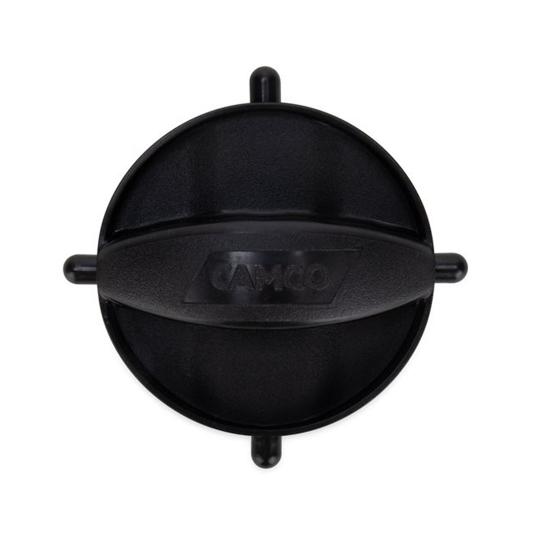 Camco 39753 Plastic RV Sewer Hose Connection Replacement Storage Caps, Black - VMInnovations