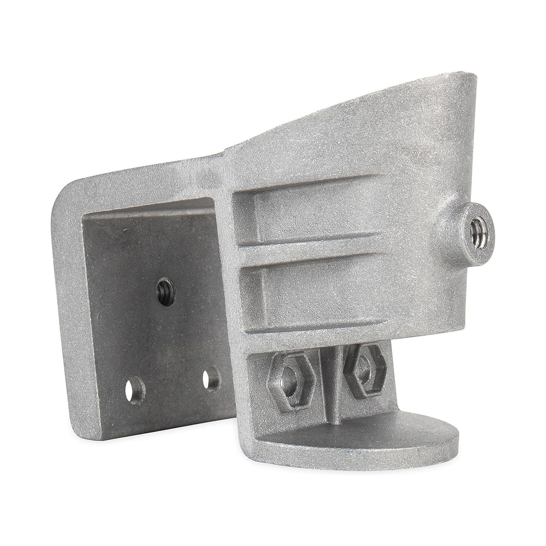 Camco Pontoon Boat Flagpole Mount with Screws & Mounted Hardware, Brushed Nickel - VMInnovations