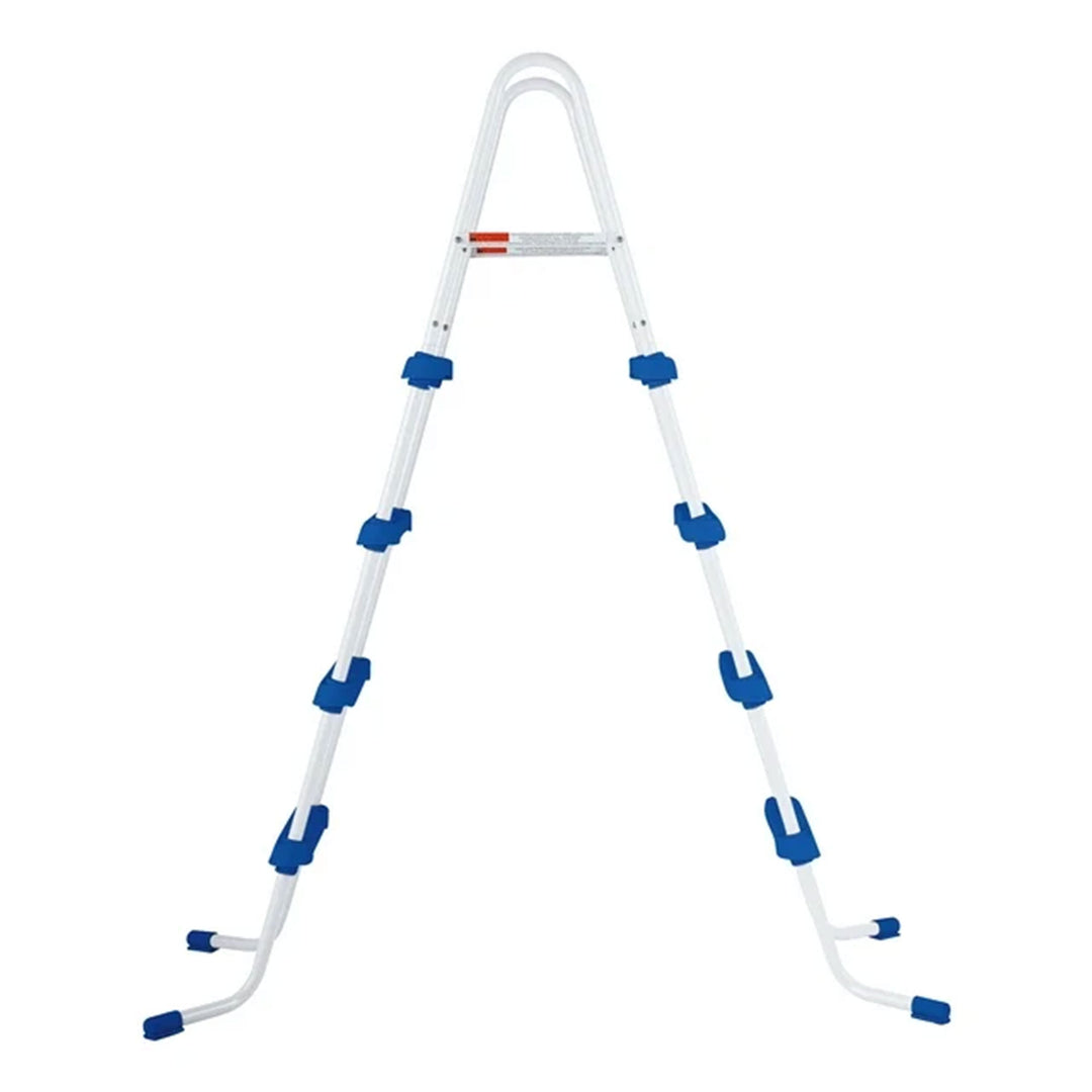Funsicle 48 Inch SureStep 3 Stair Outdoor Above-Ground Swimming Pool Ladder - VMInnovations