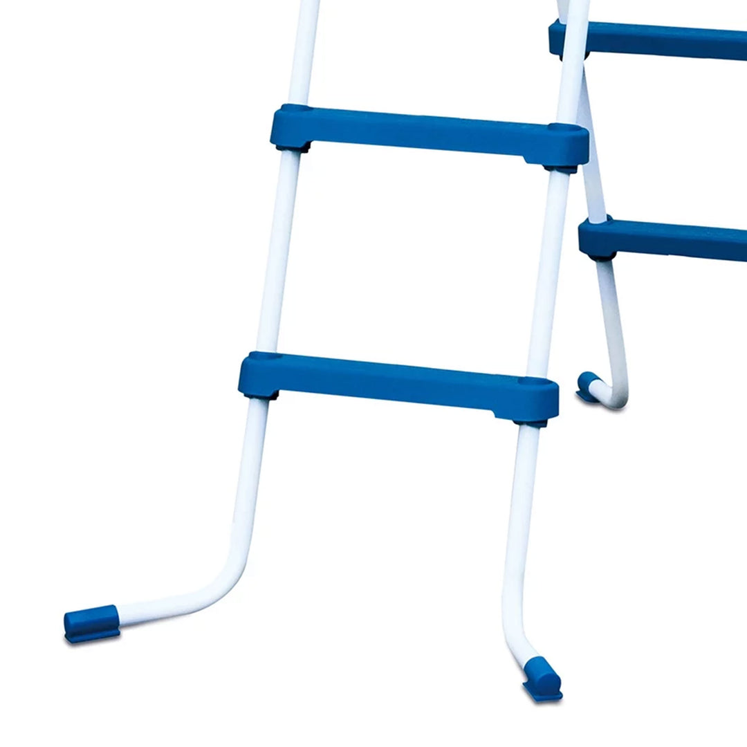 Funsicle 48 Inch SureStep 3 Stair Outdoor Above-Ground Swimming Pool Ladder - VMInnovations