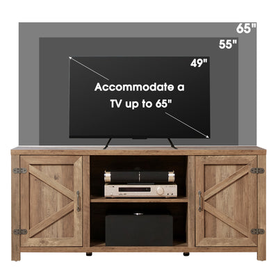 JOMEED 55 Inch TV Console Stand Table Storage Cabinet Media Entertainment Center