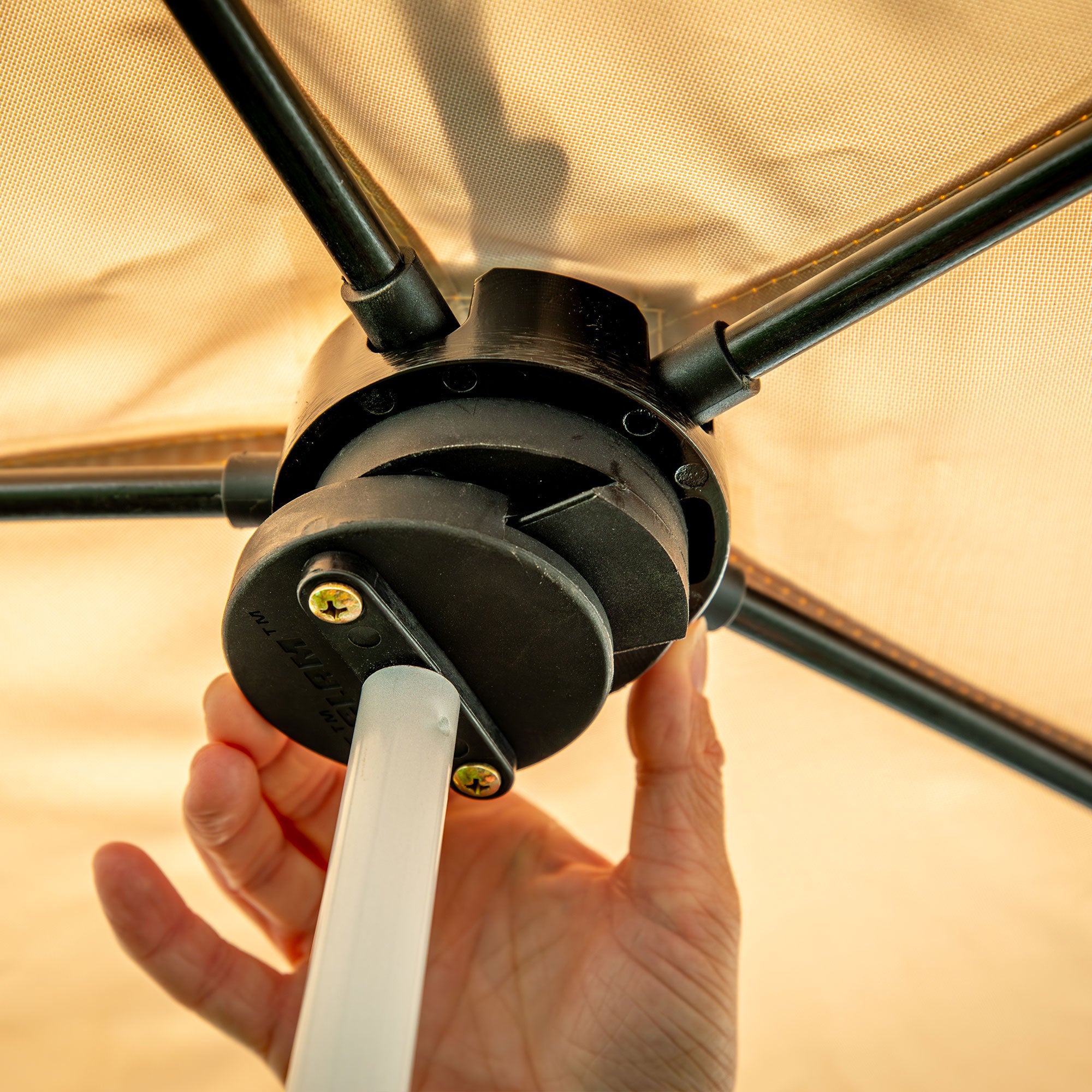 CLAM 17367 ClamLock Extendable Ice Hub Tent Roof Support Pole, Accessory Only - VMInnovations