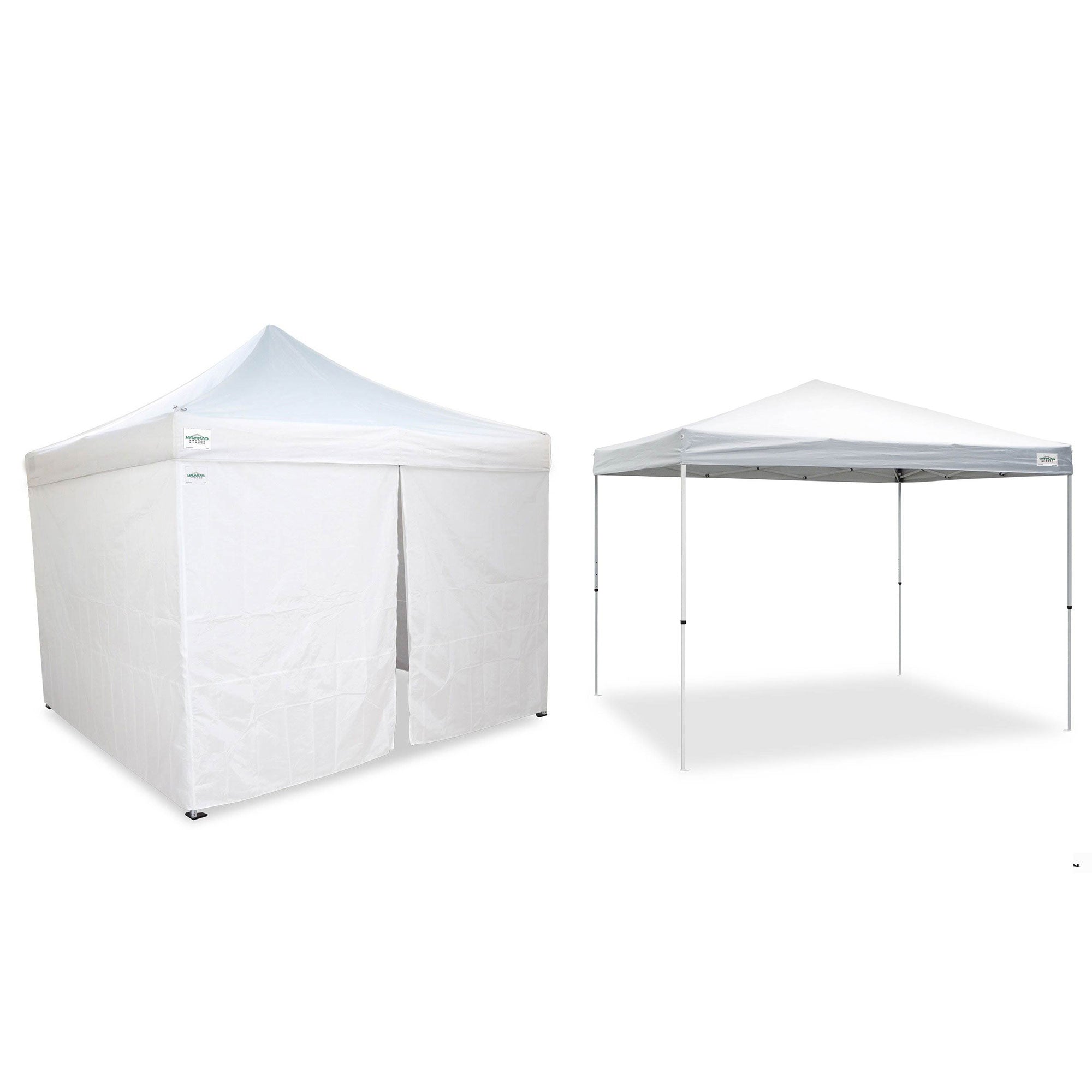 Caravan Canopy V Series 2 Straight Leg Sidewall Kit & Straight Pop-Up Leg Tent - VMInnovations
