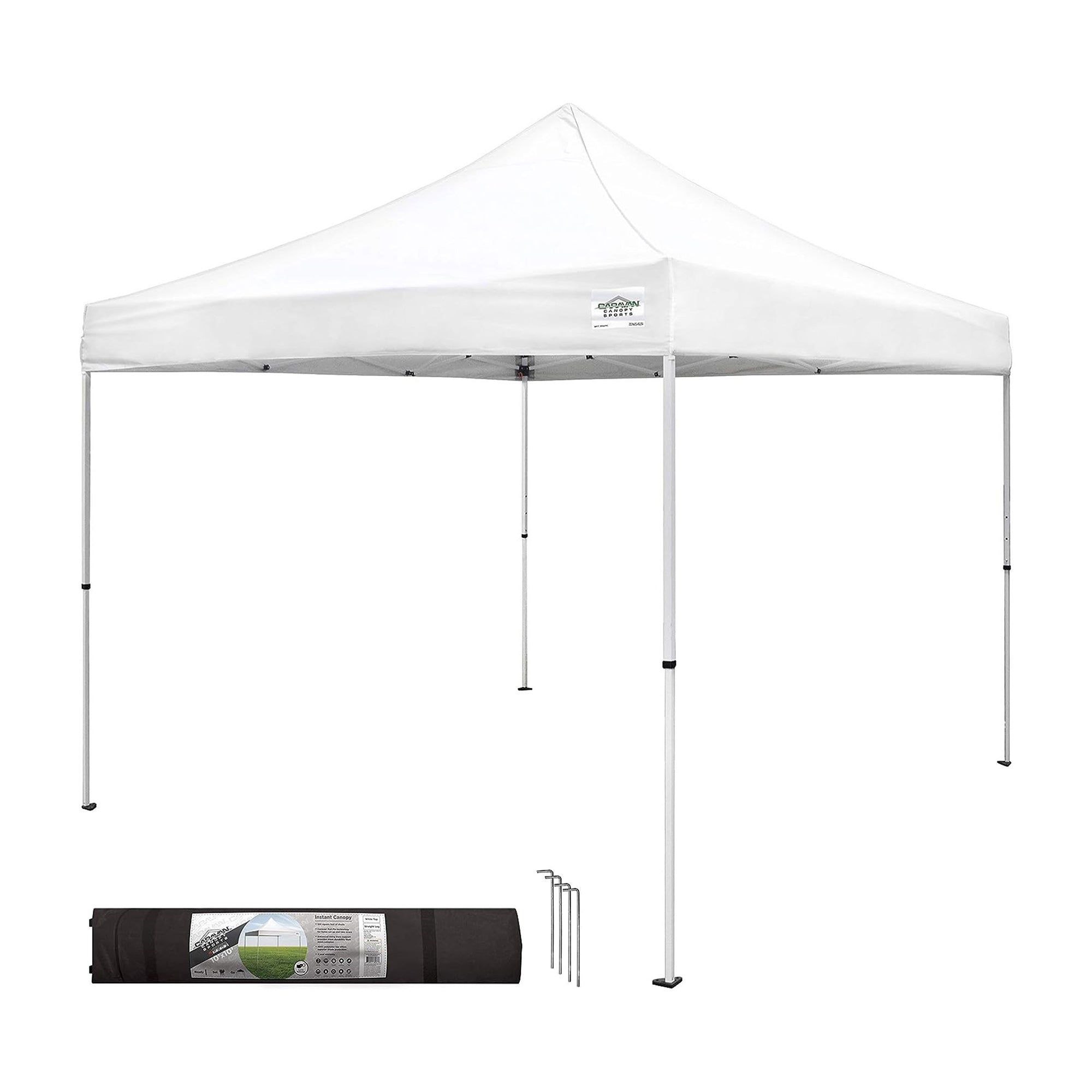 Caravan Canopy V Series Sidewalls & M Series Shade Tent & Set of 4 Weight Plate - VMInnovations