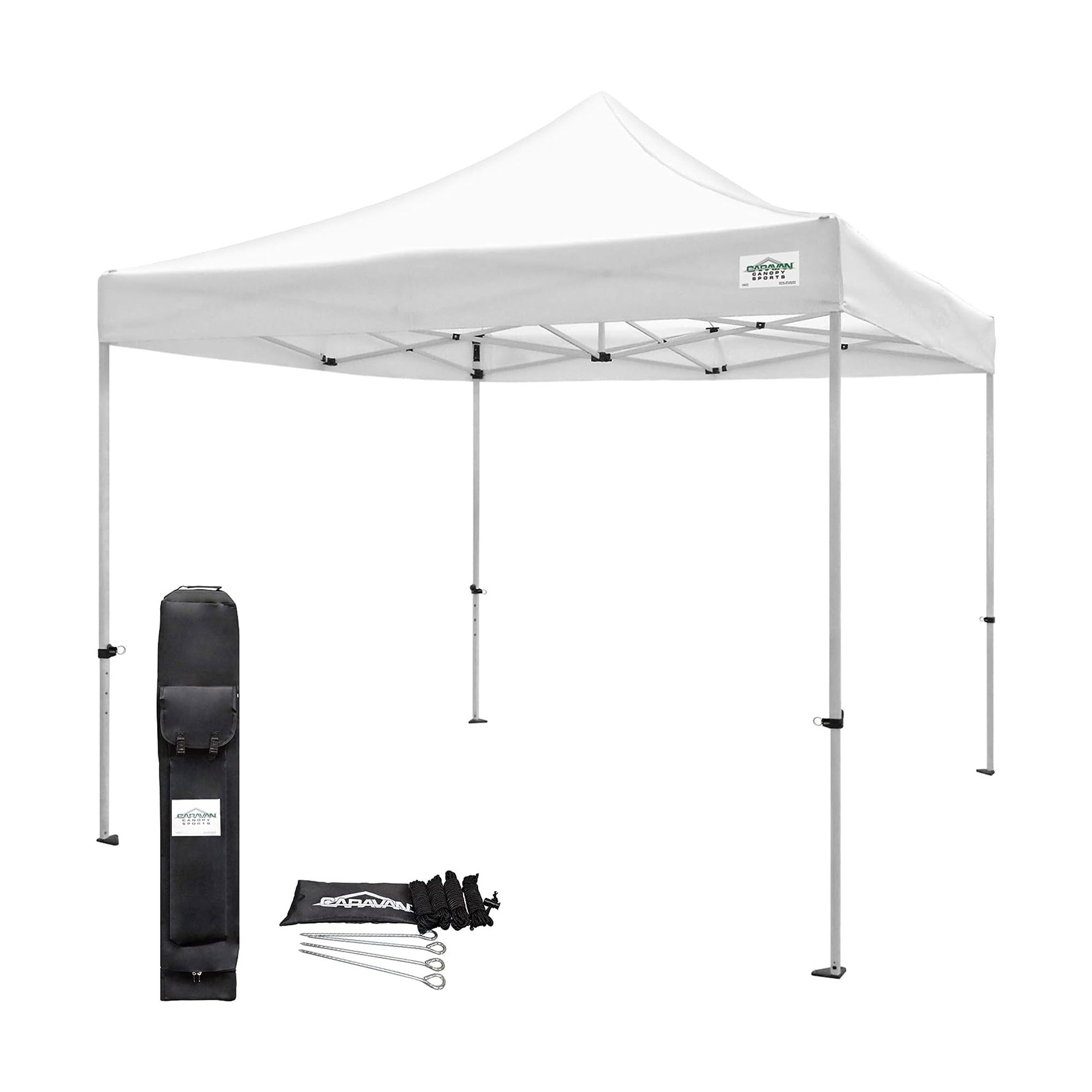 Caravan Canopy Commercial Tent Sidewalls w/TitanShade 10x10' Instant Canopy Kit - VMInnovations
