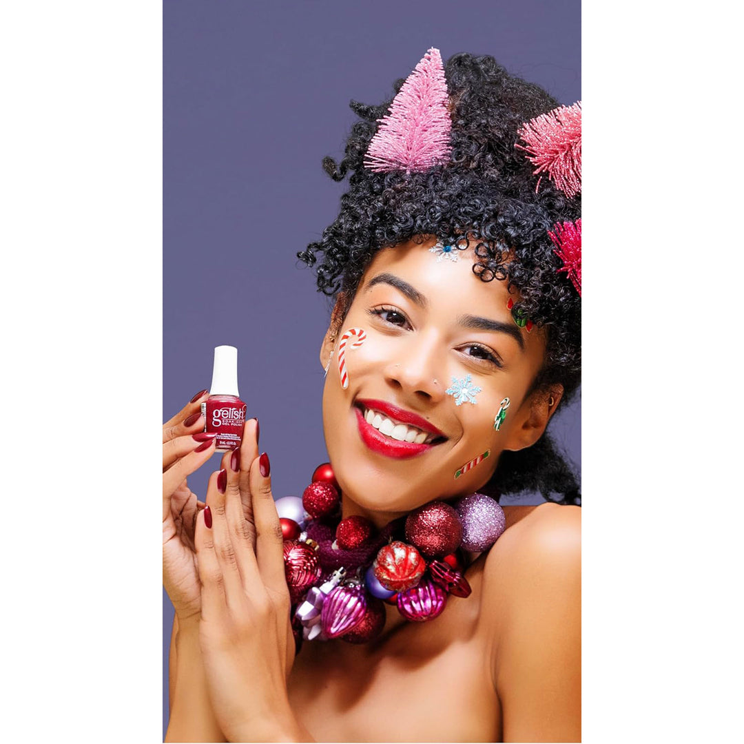 Gelish Mini Holiday 2023 On My Wish List Nail Polish Bottle Manicure Set, 6 Pack - VMInnovations