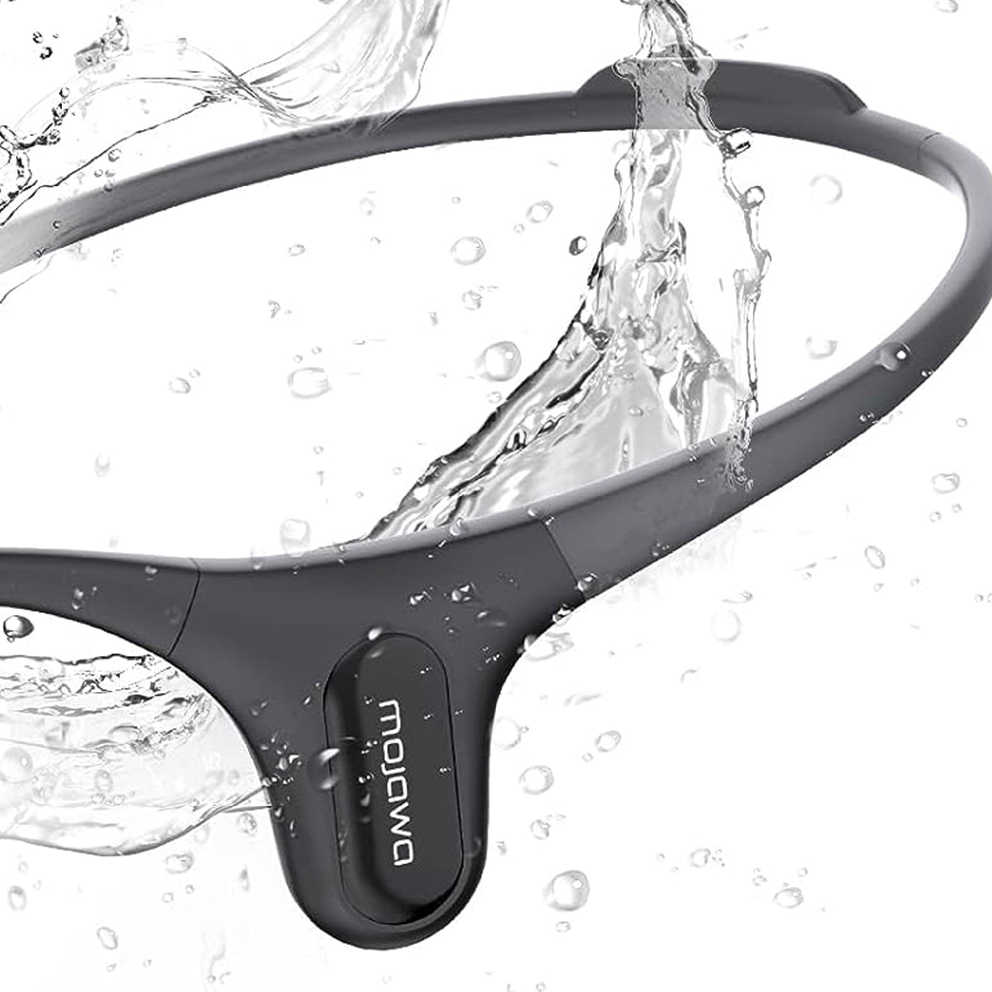 MOJAWA Run Plus Sports Headphones w/Bluetooth & Voice Assistant, Black(Open Box) - VMInnovations