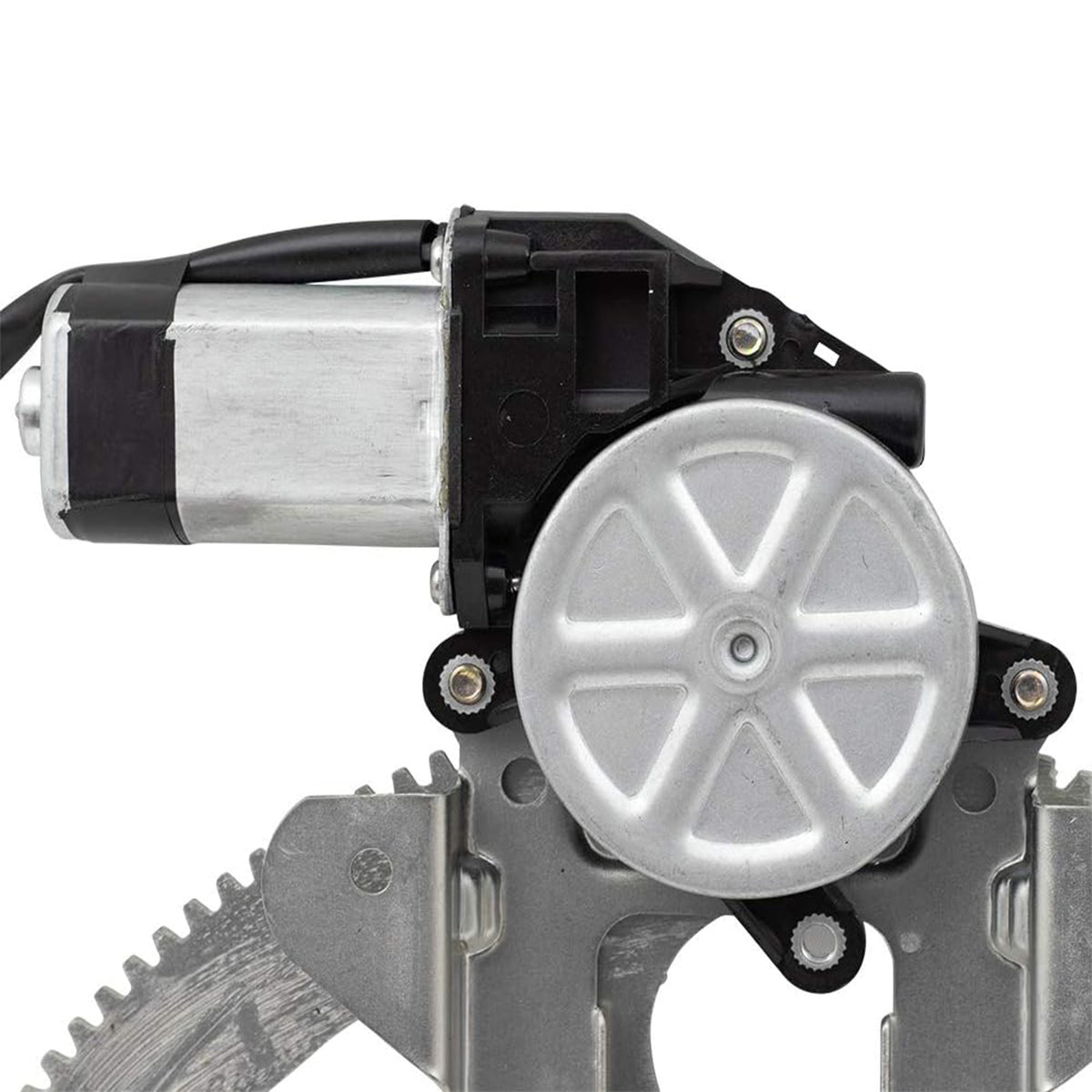 Brock Replacement Passenger's Front Power Window Lift Regulator with Motor, Left