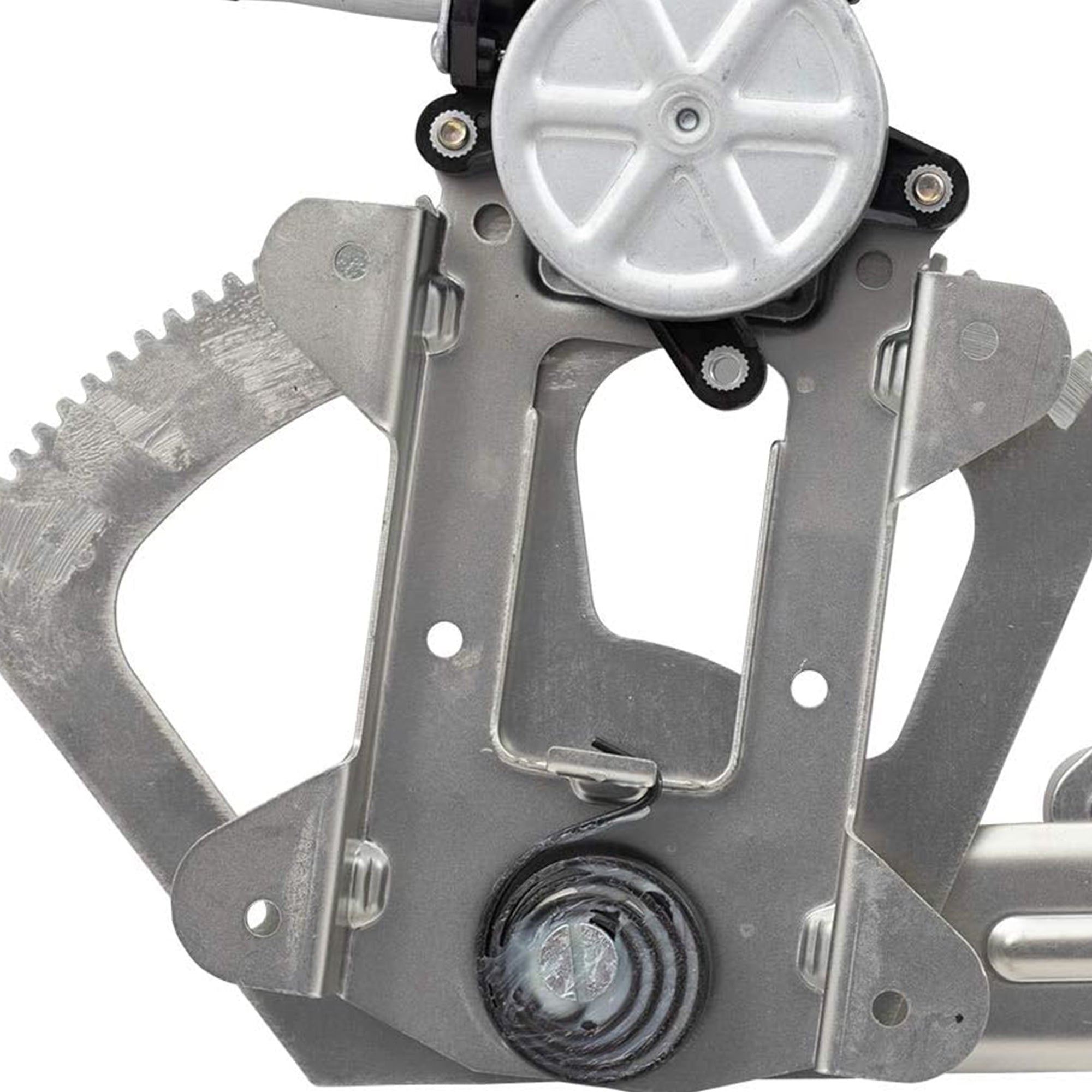 Brock Replacement Passenger's Front Power Window Lift Regulator with Motor, Left