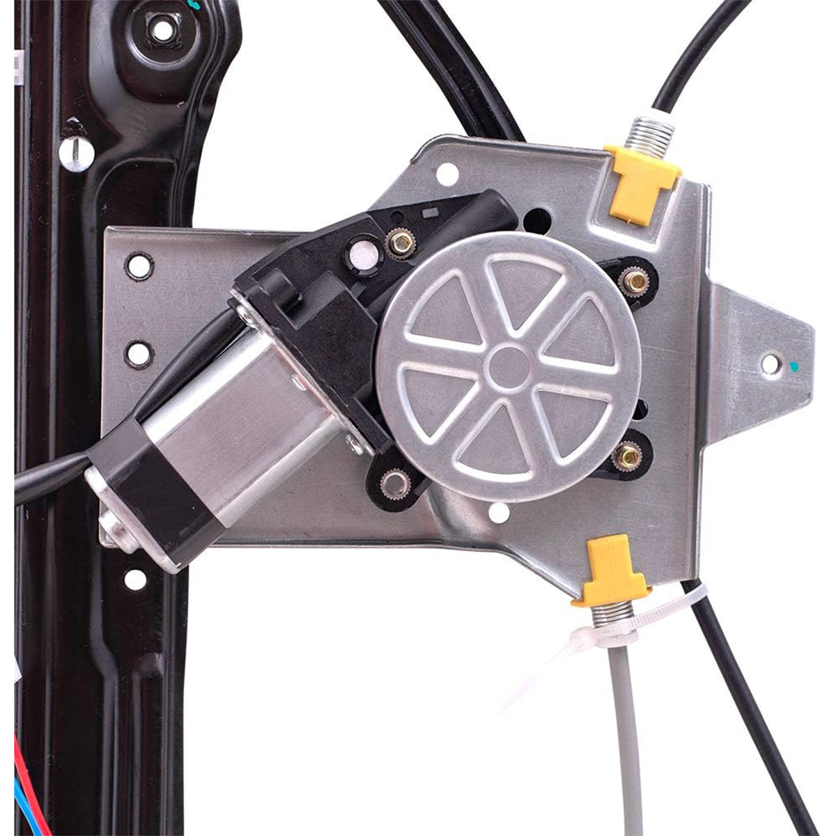 Brock Replacement Passengers Front Power Window Lift Regulator with Motor, Right