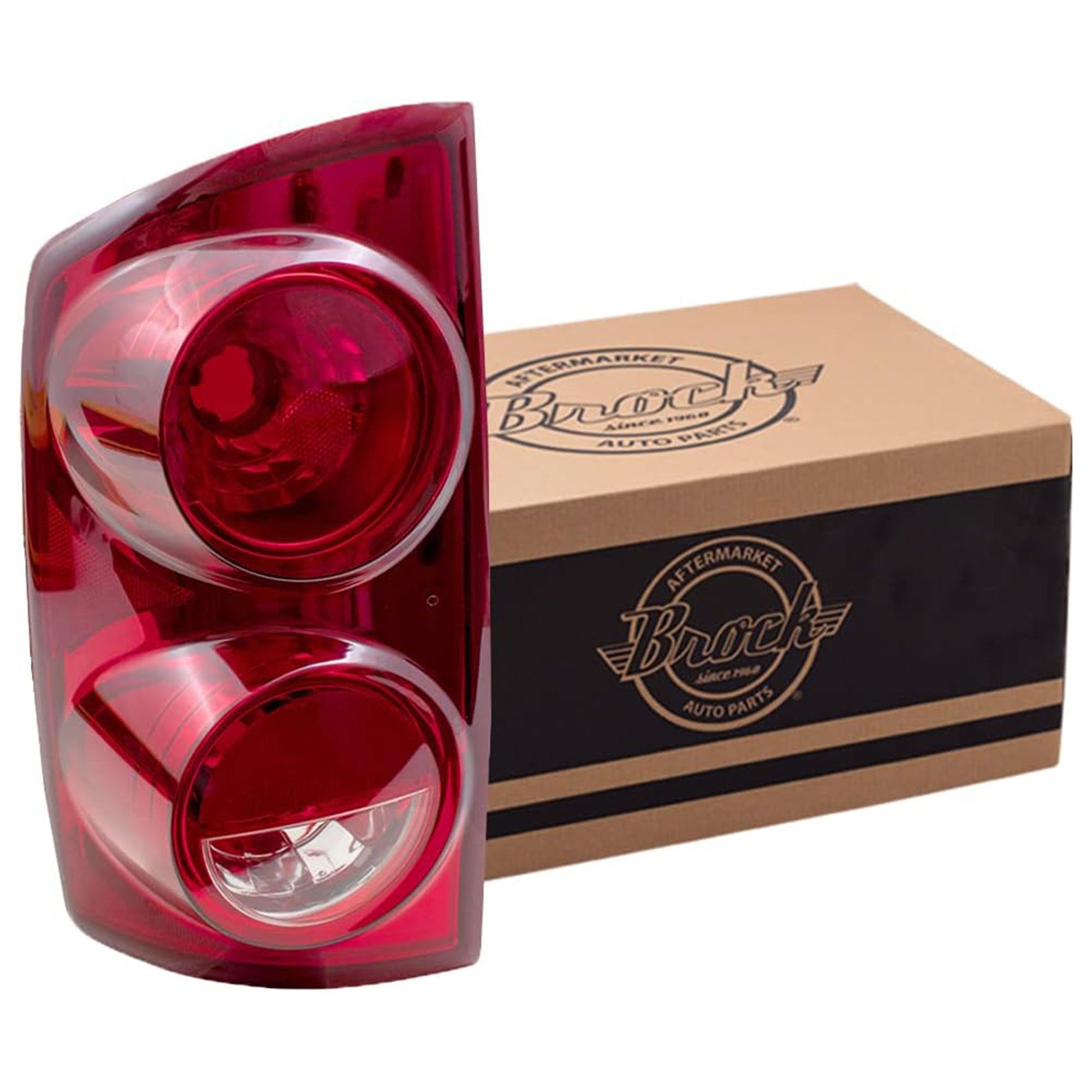 Brock Aftermarket Replacement Driver Left Tail Light Unit, 07-09 Dodge Ram(Used) - VMInnovations